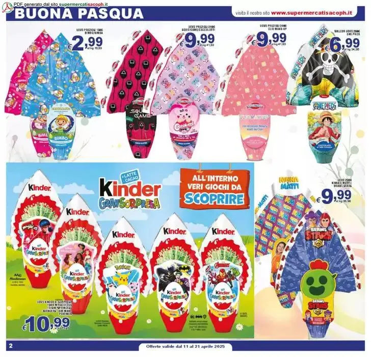 Buona Pasqua da 11 aprile a 21 aprile di 2025 - Pagina del volantino 2