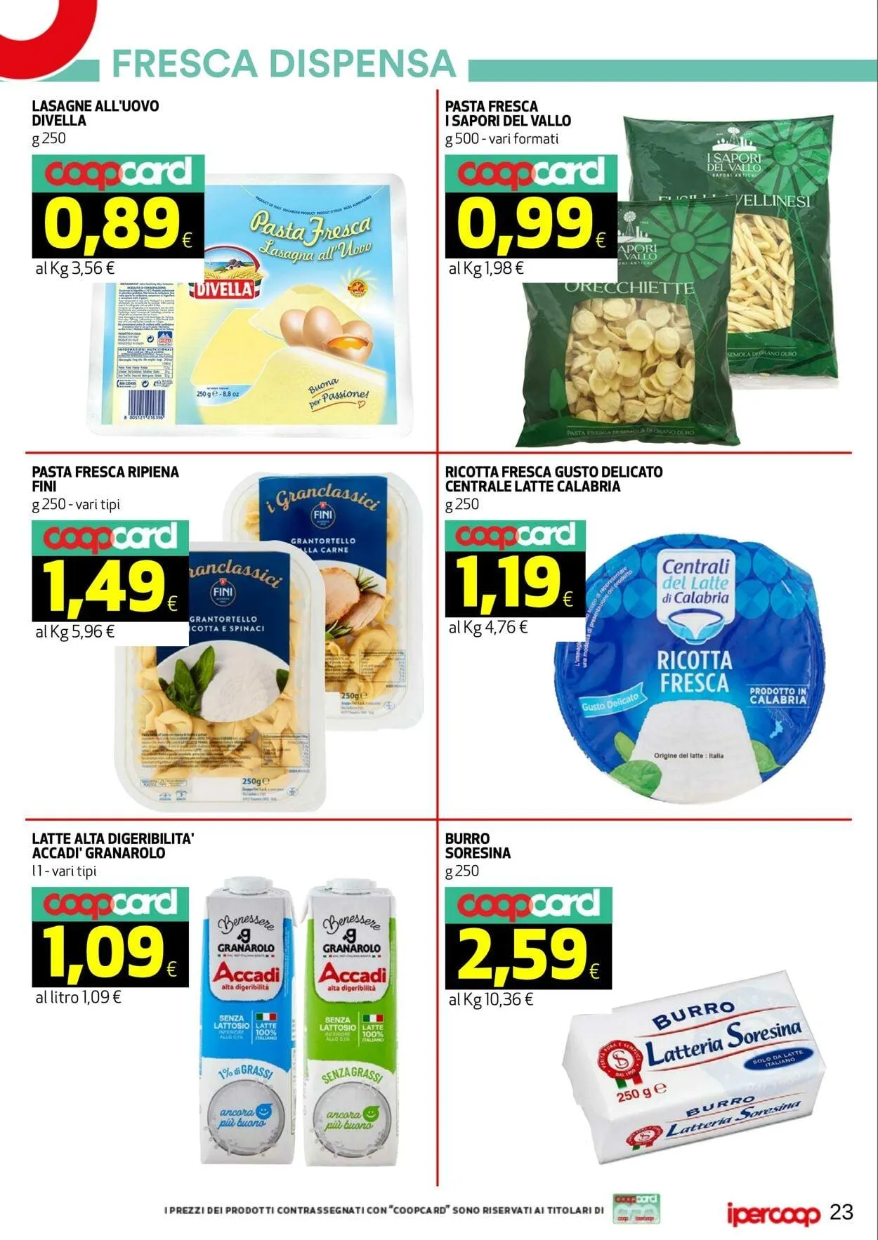 Coop Volantino attuale da 10 dicembre a 18 dicembre di 2025 - Pagina del volantino 24