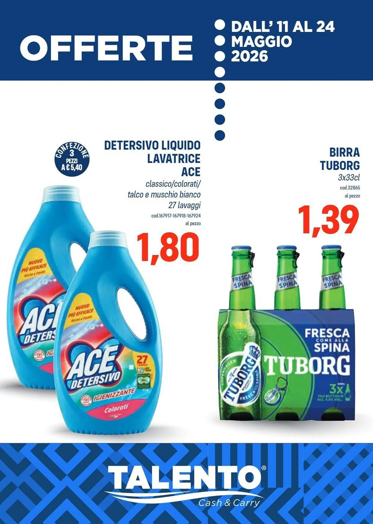 Volantino Talento Professional Store - 1