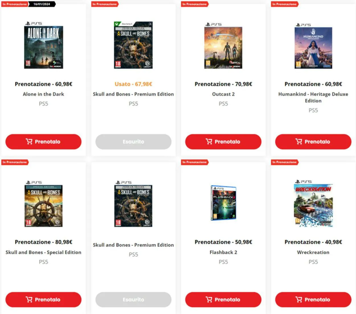 GameStop da 13 settembre a 4 ottobre di 2023 - Pagina del volantino 6