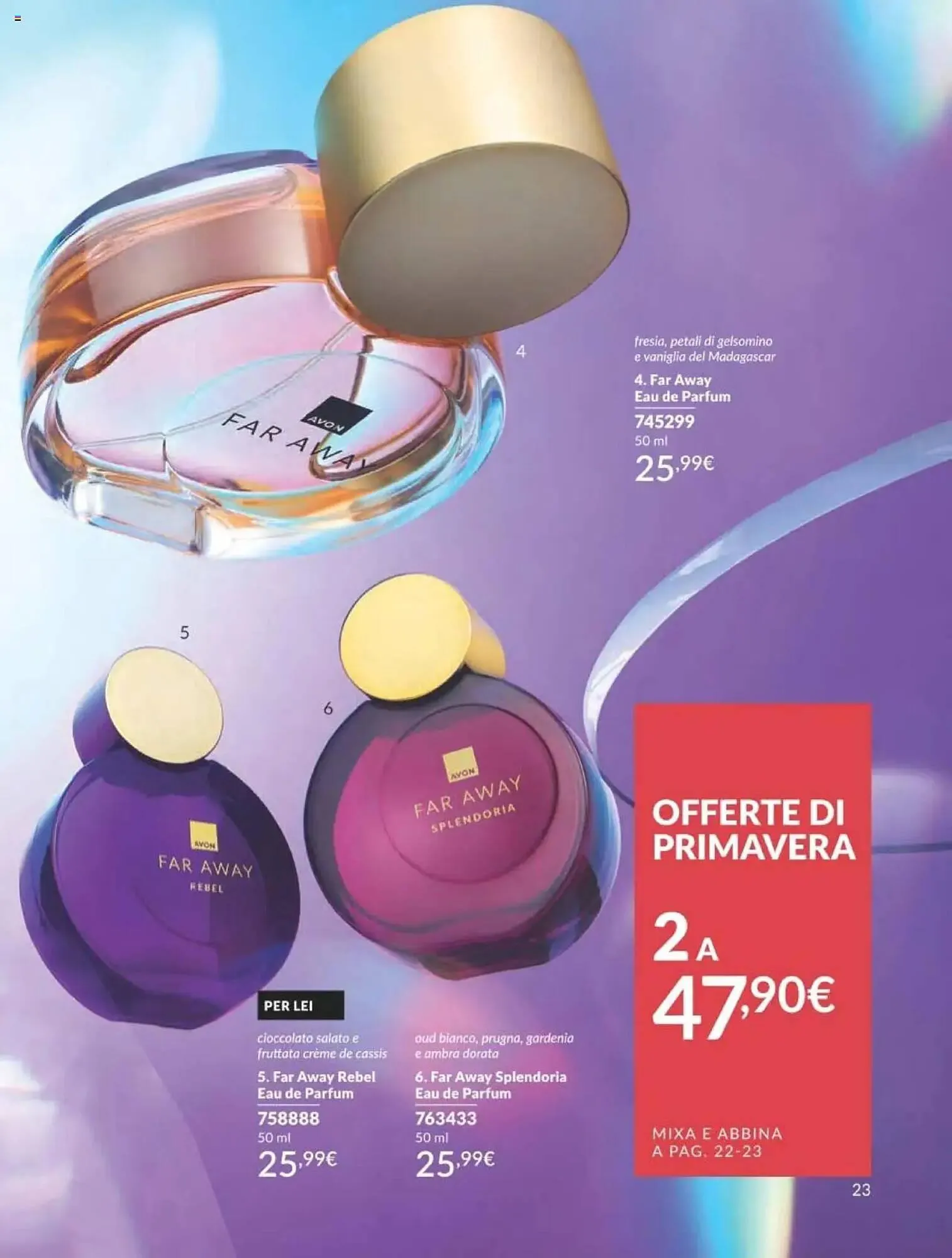Volantino Avon da 1 aprile a 30 aprile di 2025 - Pagina del volantino 23