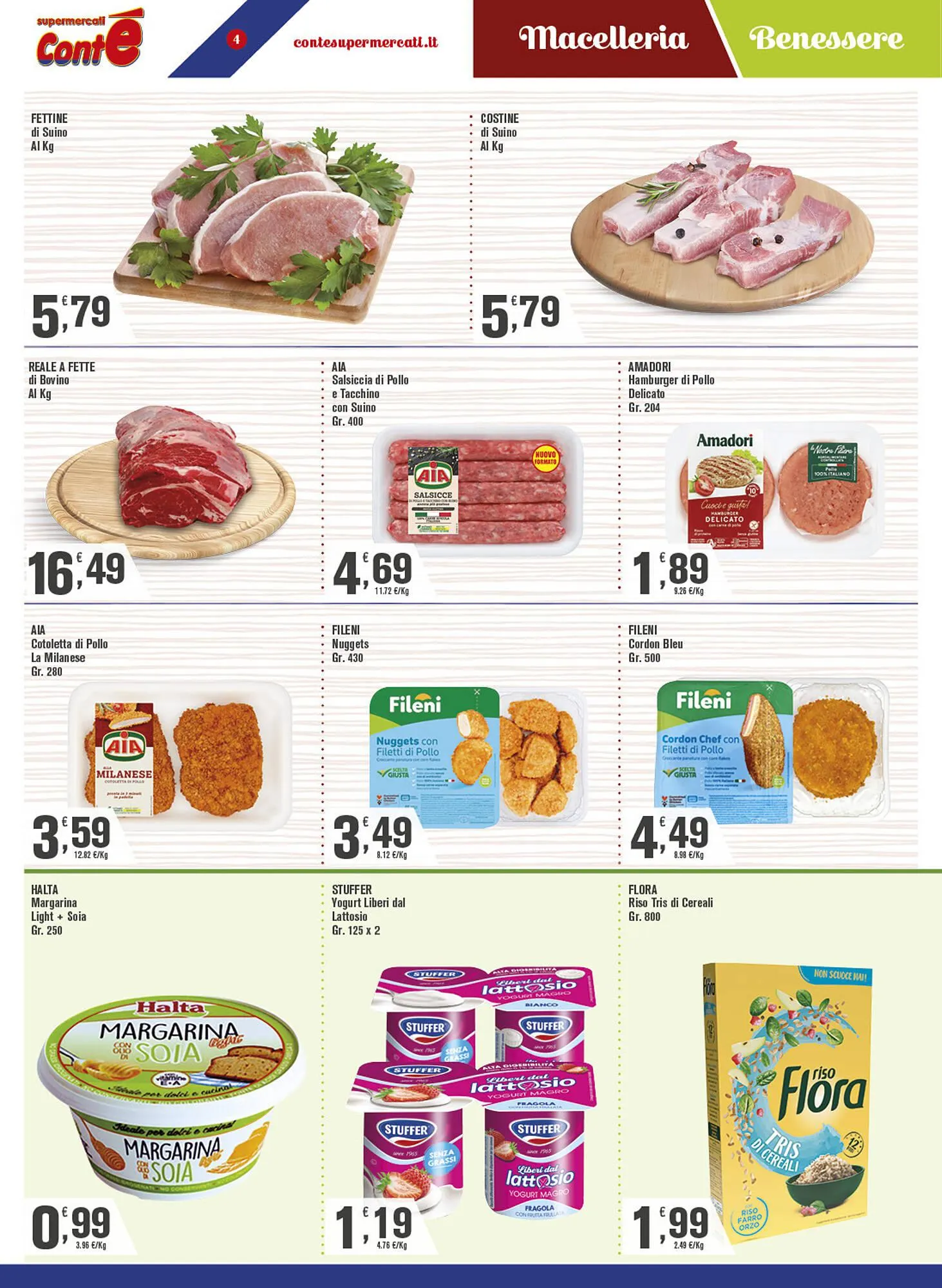 Volantino Conté Supermercati da 16 marzo a 25 marzo di 2026 - Pagina del volantino 4
