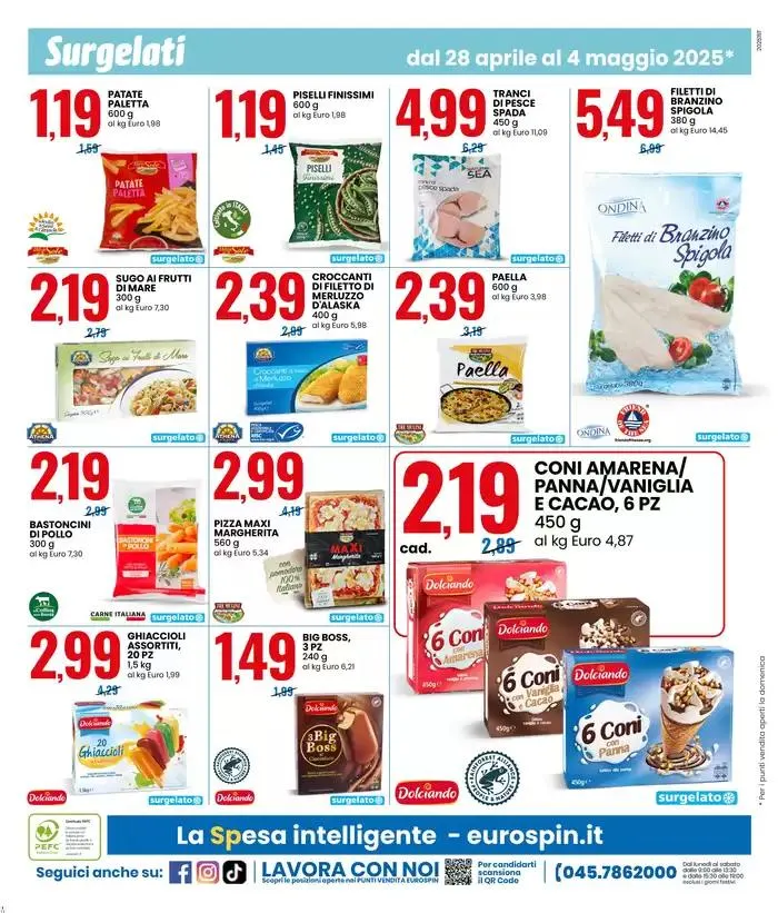 SPECIALE ANNIVERSARIO: FESTA DELLA FRESCHEZZA da 28 aprile a 4 maggio di 2025 - Pagina del volantino 16