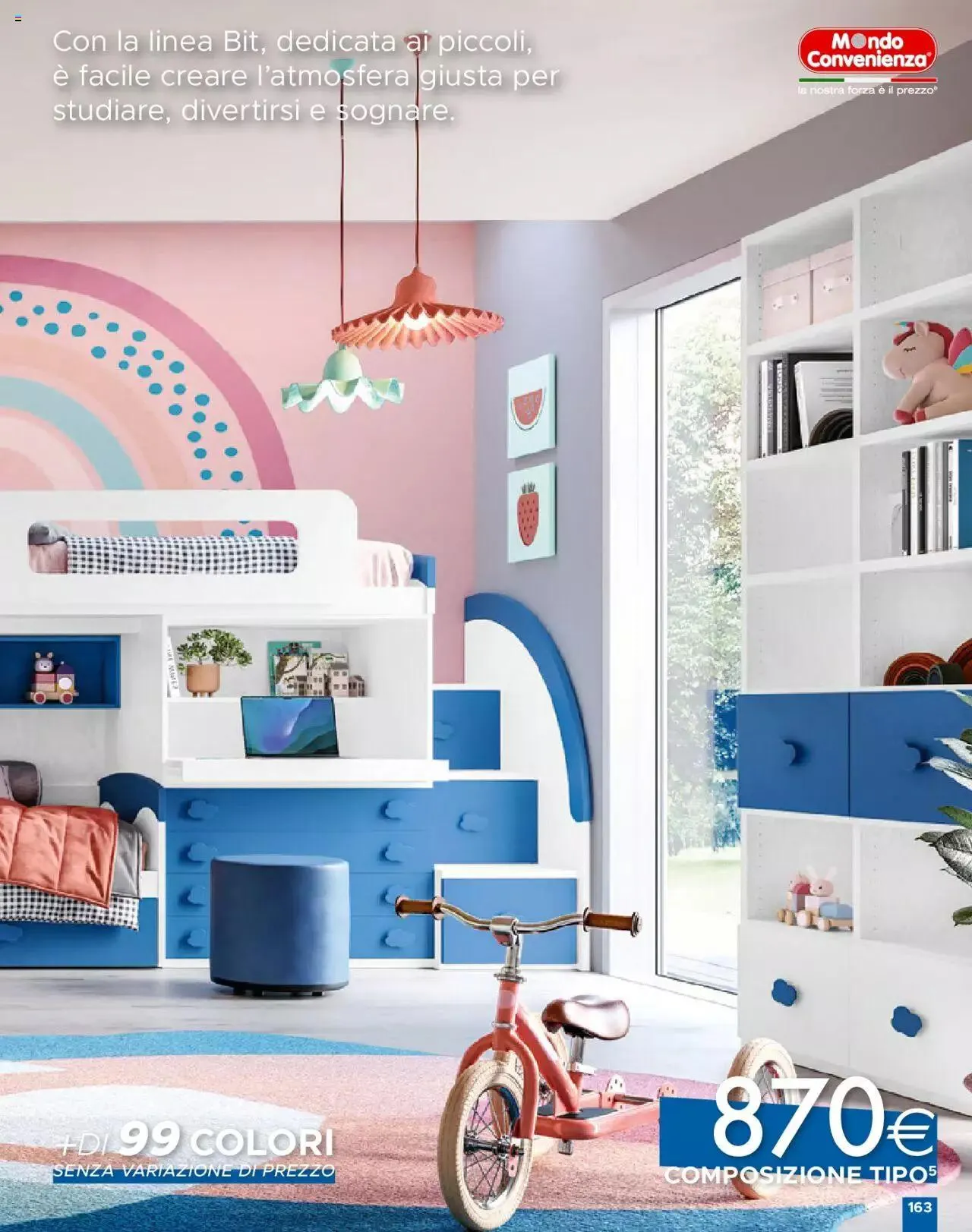 Volantino Mondo Convenienza da 1 ottobre a 31 dicembre di 2023 - Pagina del volantino 165