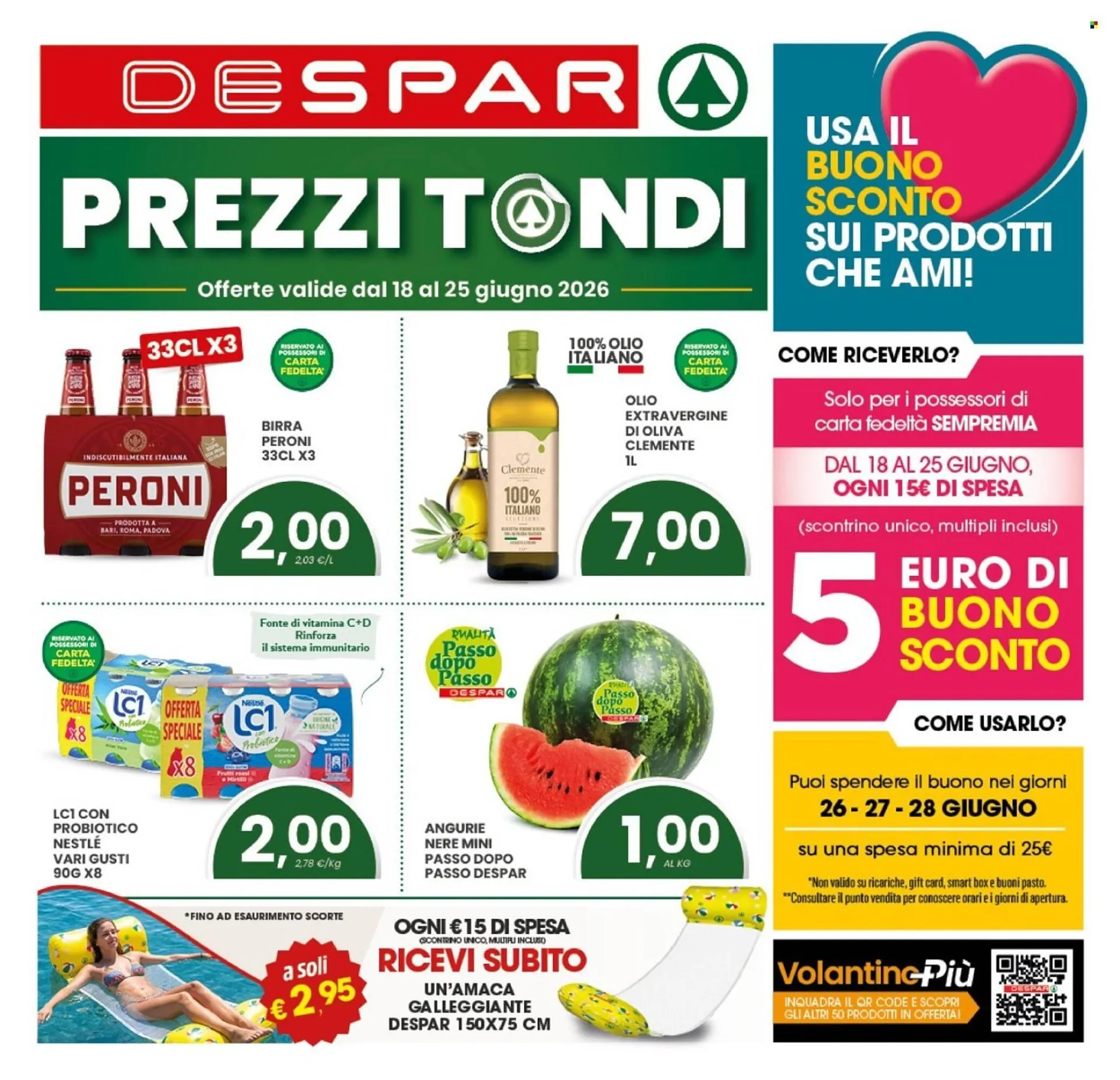 Volantino Despar da 18 giugno a 25 giugno di 2026 - Pagina del volantino 1