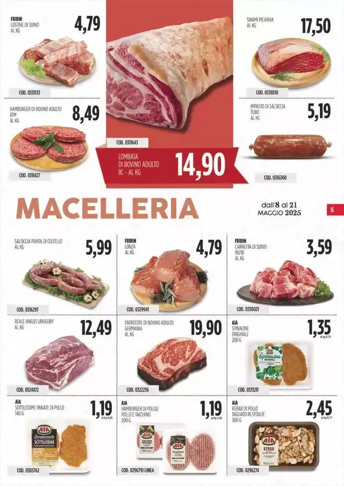 Offerte Carico Cash & Carry da 8 maggio a 21 maggio di 2025 - Pagina del volantino 5