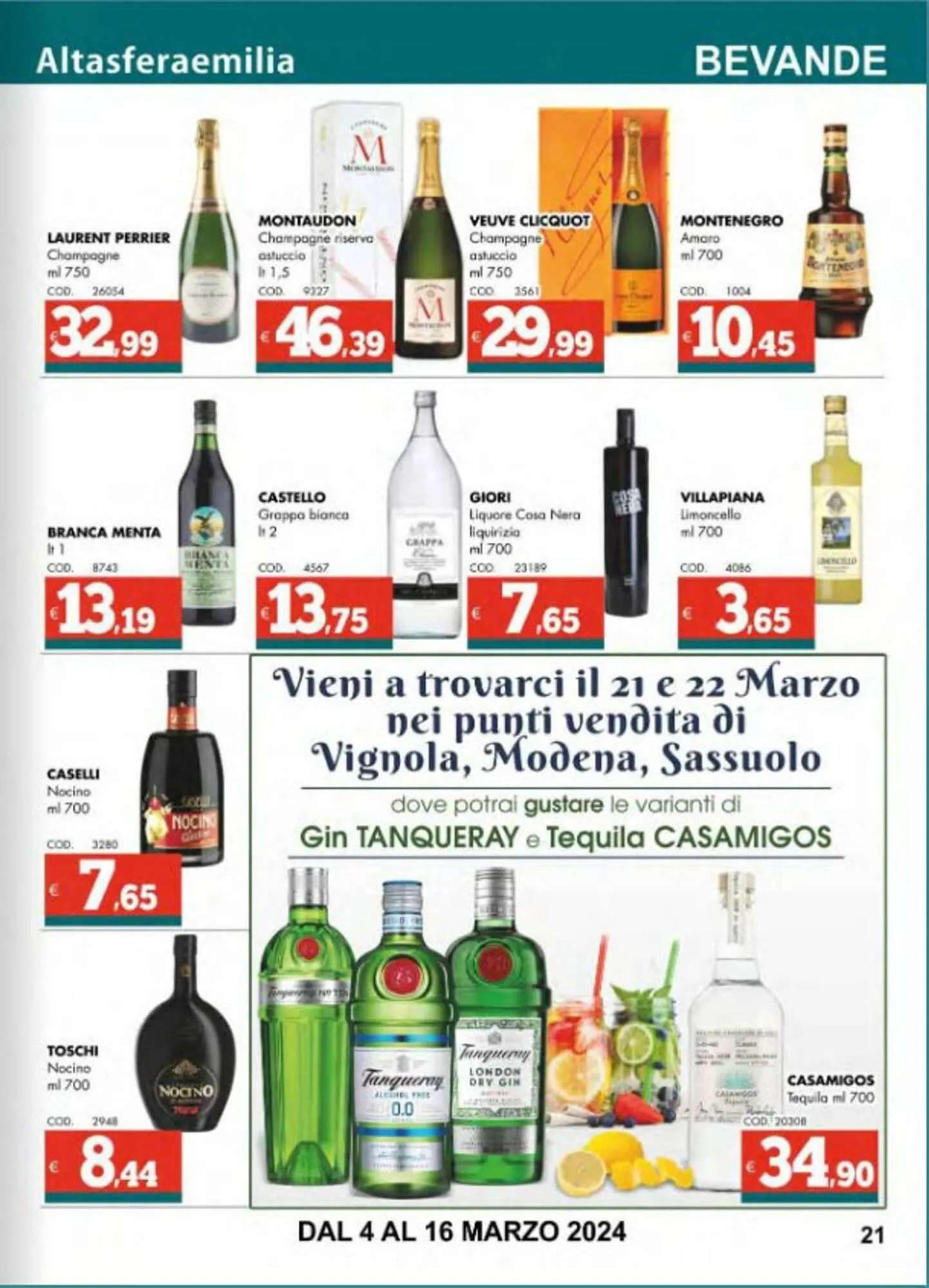 Volantino Altasfera da 4 marzo a 16 marzo di 2024 - Pagina del volantino 21