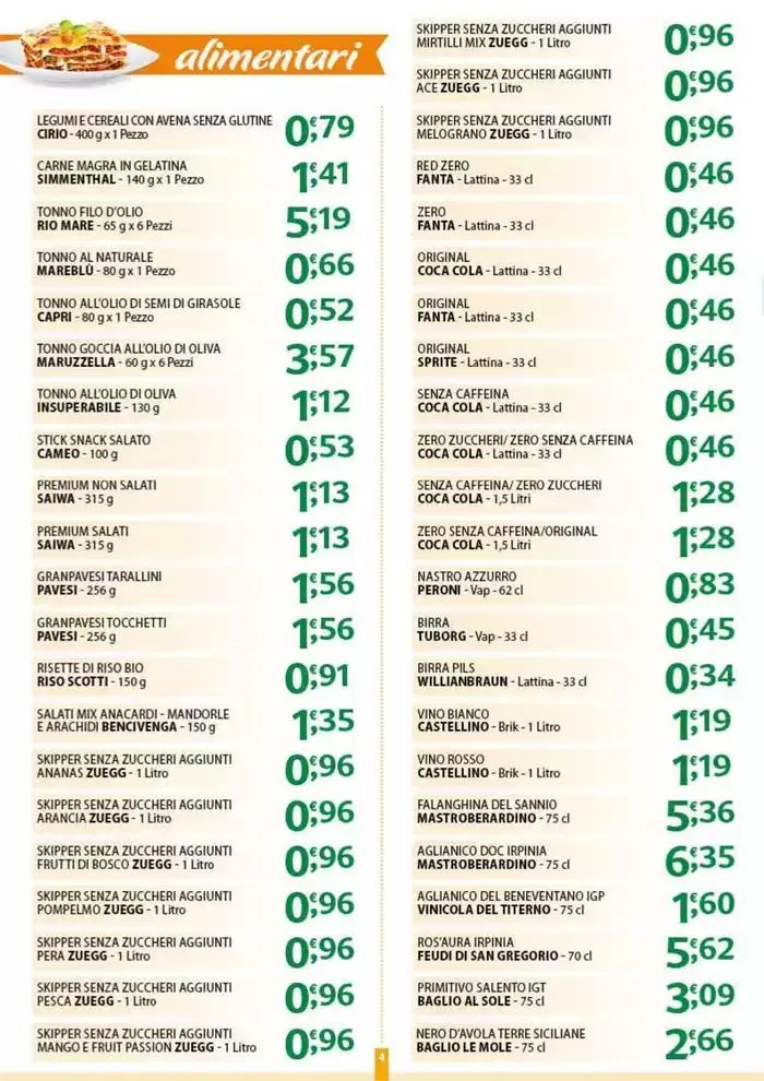 Offerte Valide dal 3 all'8 Febbraio 2025 da 3 febbraio a 8 febbraio di 2025 - Pagina del volantino 4