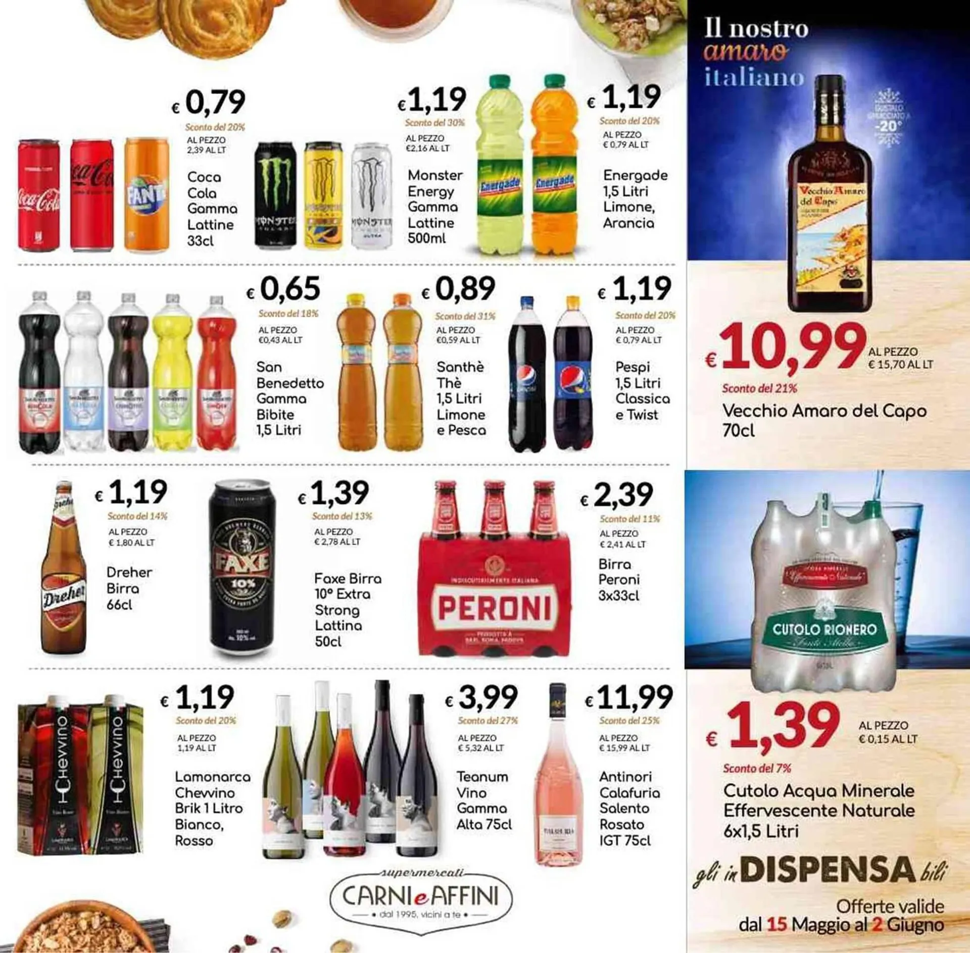 Volantino Carni e Affini Supermercati da 13 maggio a 2 giugno di 2024 - Pagina del volantino 9