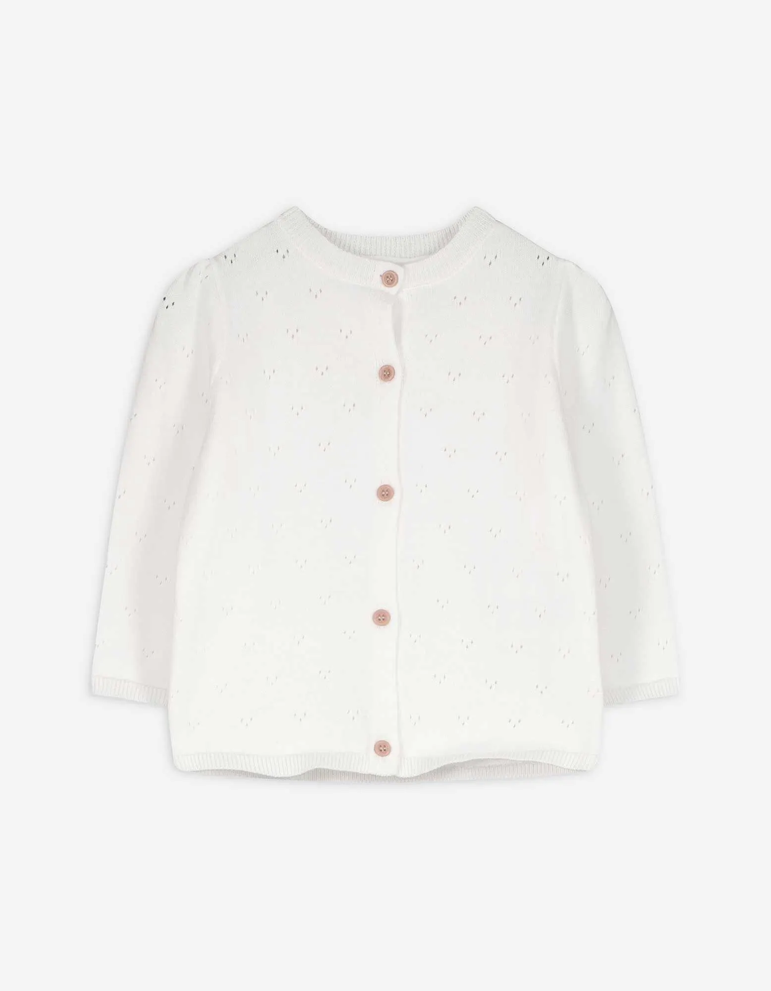 Cardigan - Maglia fine - bianco