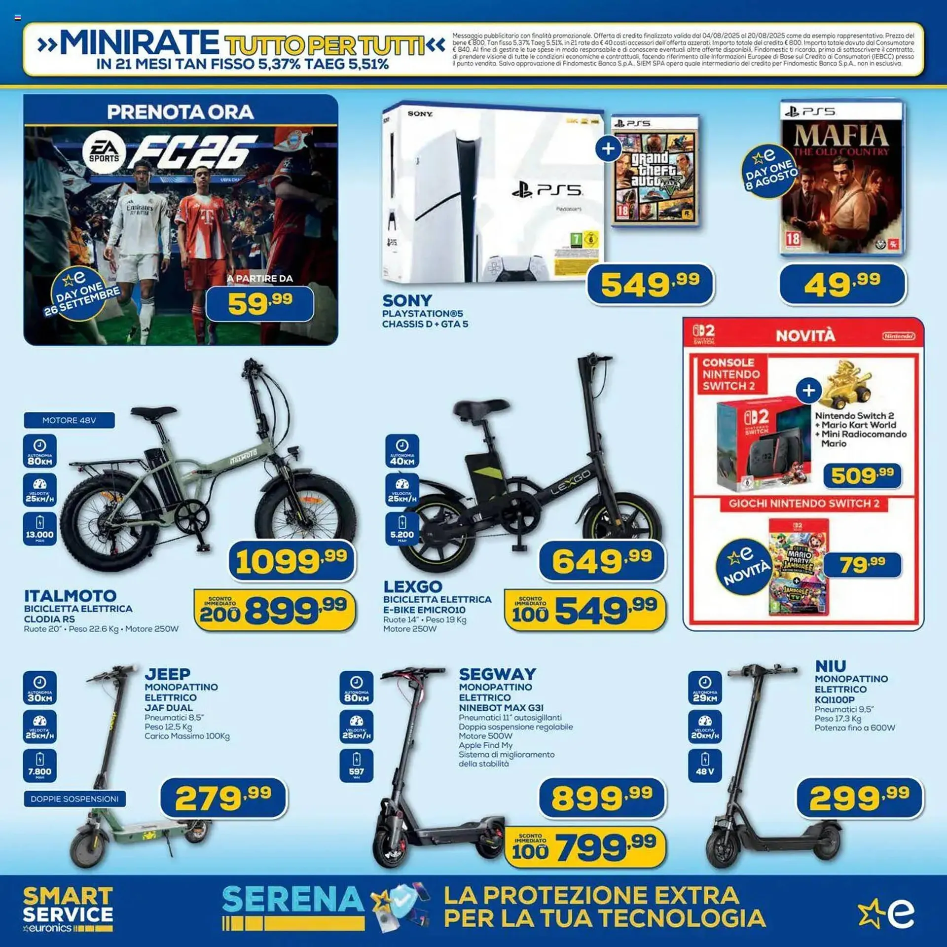 Volantino Euronics da 4 agosto a 20 agosto di 2025 - Pagina del volantino 7