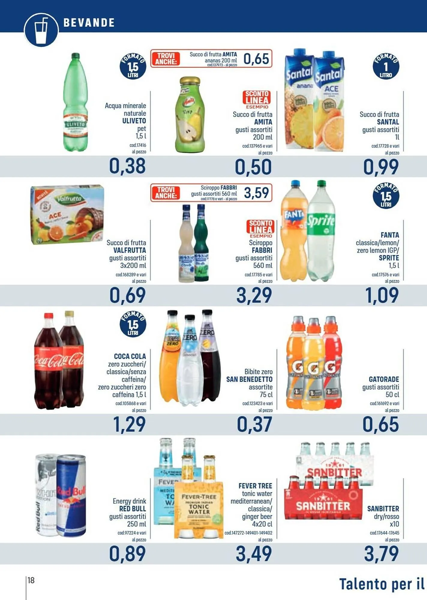 Volantino Talento Professional Store da 11 maggio a 24 maggio di 2026 - Pagina del volantino 18