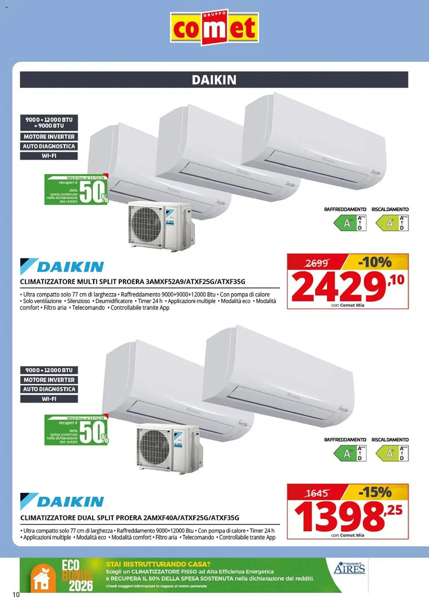 Volantino Comet da 20 marzo a 9 aprile di 2026 - Pagina del volantino 10