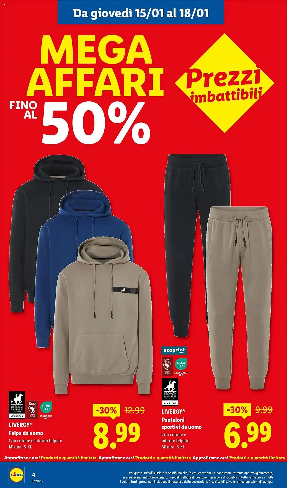 Volantino Lidl da 15 gennaio a 18 gennaio di 2026 - Pagina del volantino 4