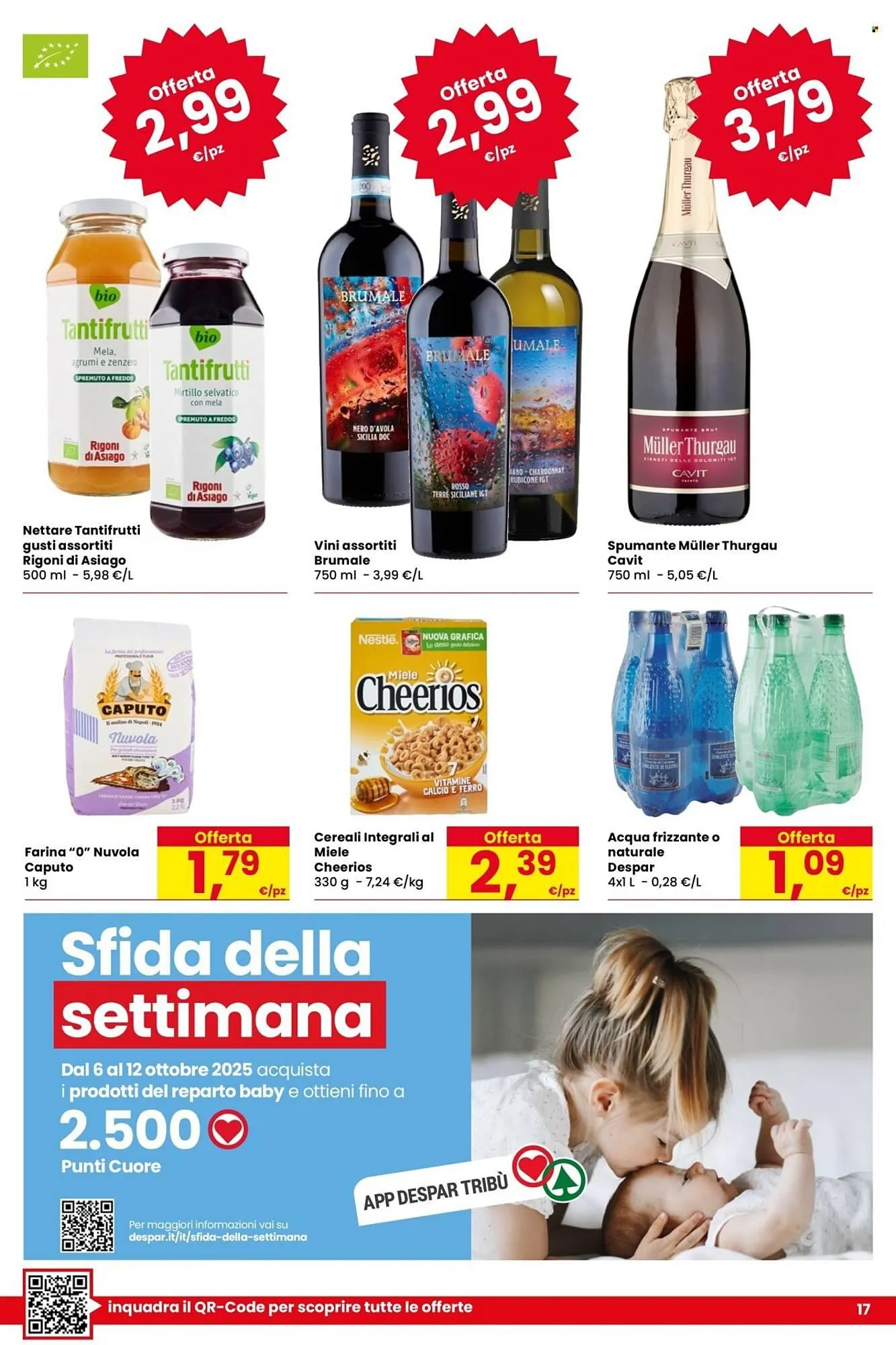 Volantino Despar da 2 ottobre a 11 ottobre di 2025 - Pagina del volantino 17