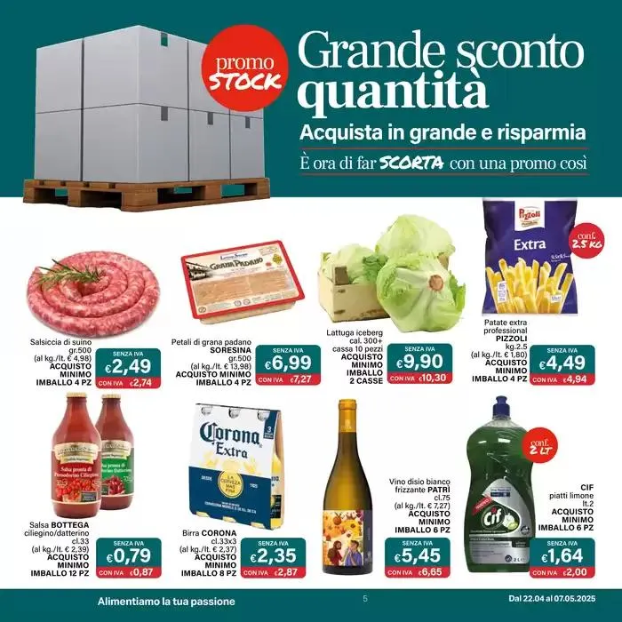 Ristorazione Promo da 22 aprile a 7 maggio di 2025 - Pagina del volantino 5