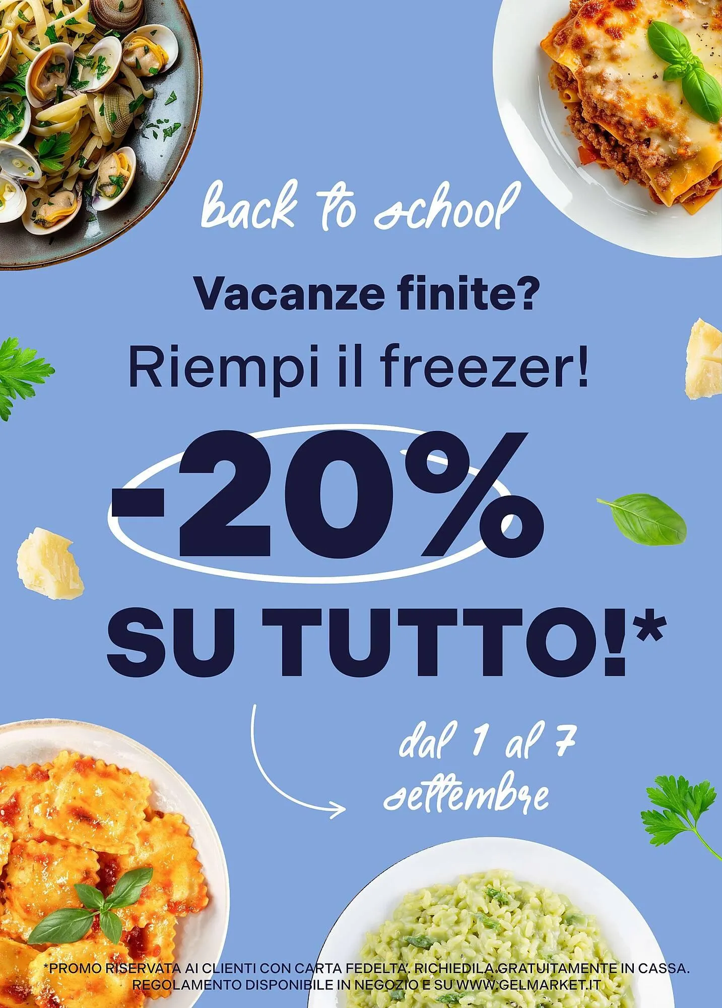 Volantino Gelmarket da 1 settembre a 7 settembre di 2025 - Pagina del volantino 1