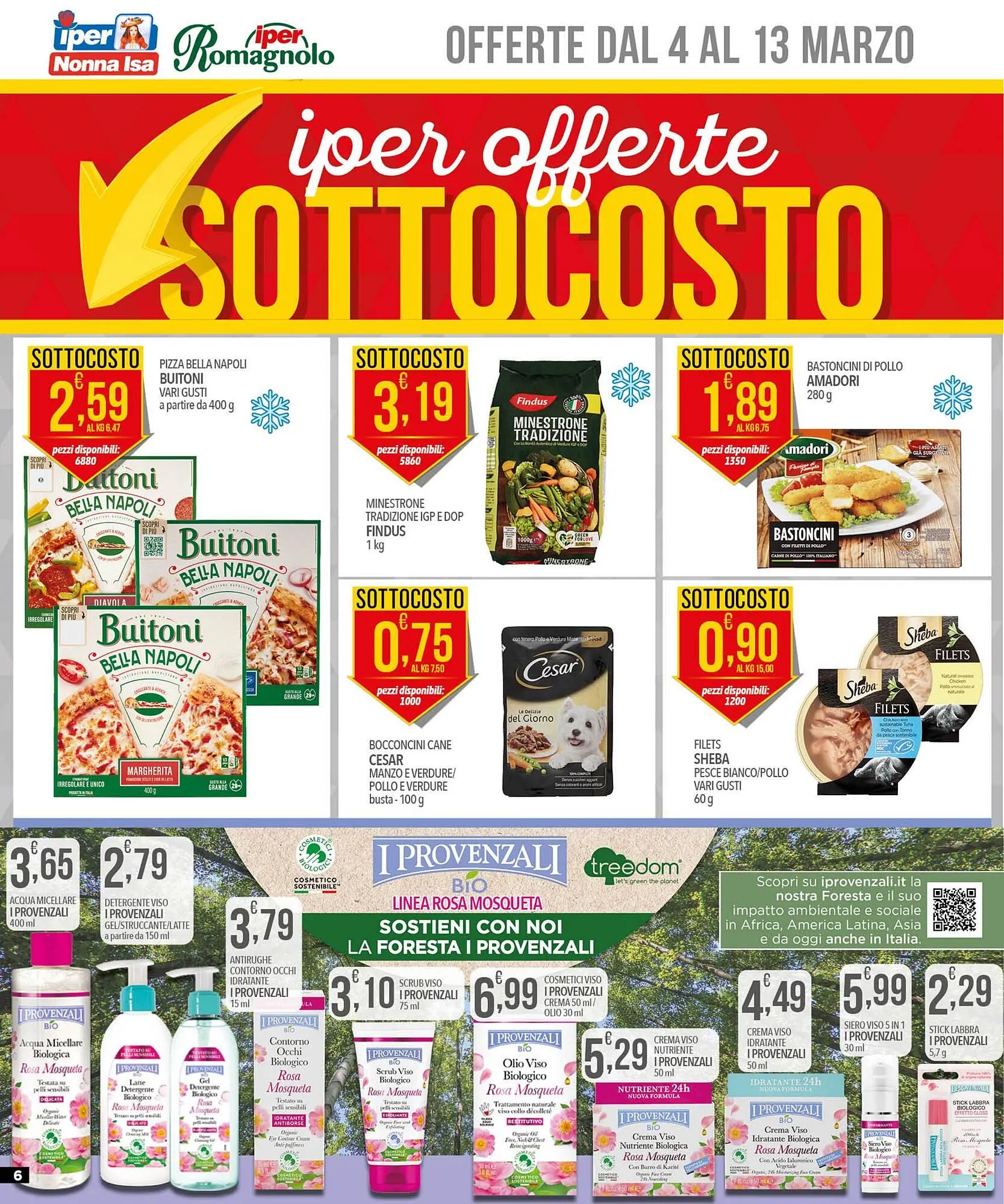 Volantino Iper Romagnolo da 4 marzo a 13 marzo di 2025 - Pagina del volantino 6