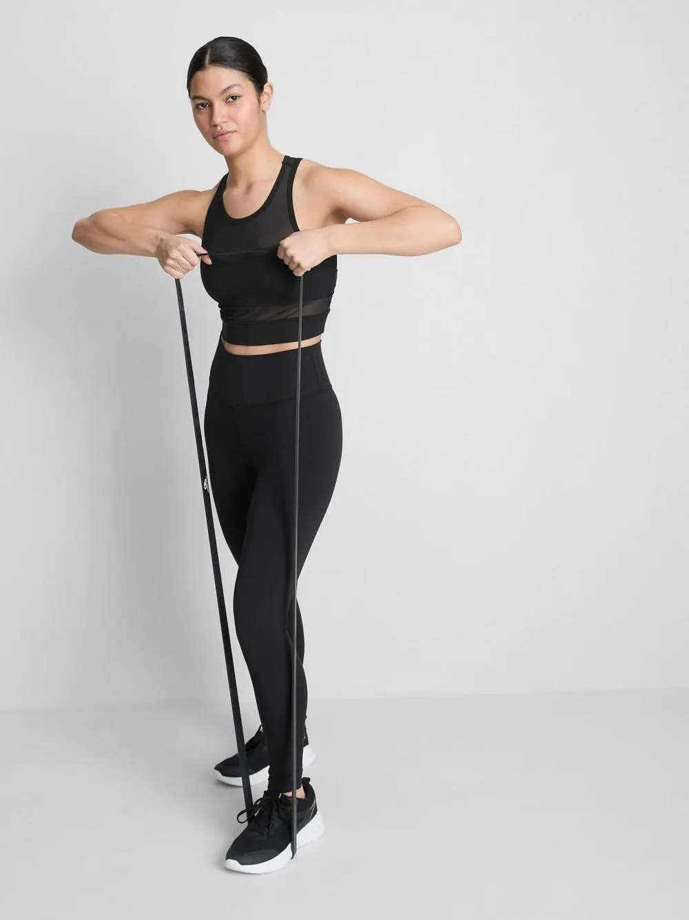 Leggings sportivi morbidi a vita alta