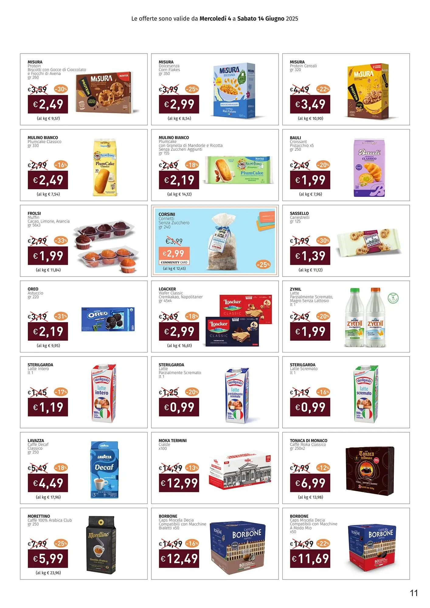 Volantino Prezzemolo e Vitale da 4 giugno a 14 giugno di 2025 - Pagina del volantino 11