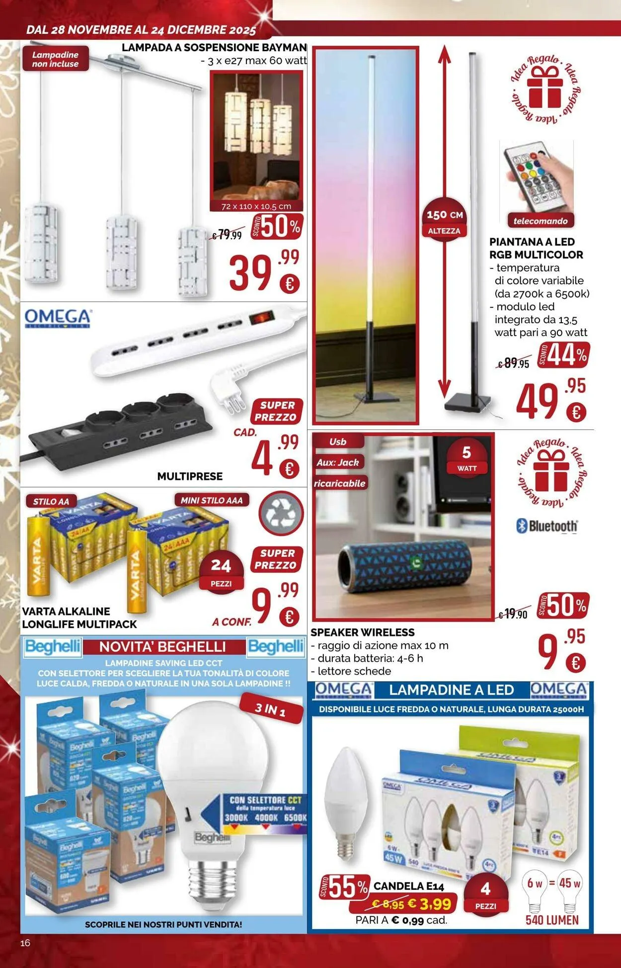 La Prealpina Volantino attuale da 8 dicembre a 22 dicembre di 2025 - Pagina del volantino 16