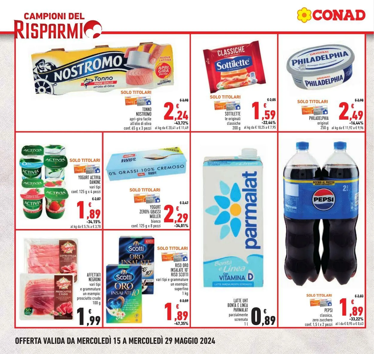 Conad - Roma Volantino attuale da 15 maggio a 29 maggio di 2024 - Pagina del volantino 2
