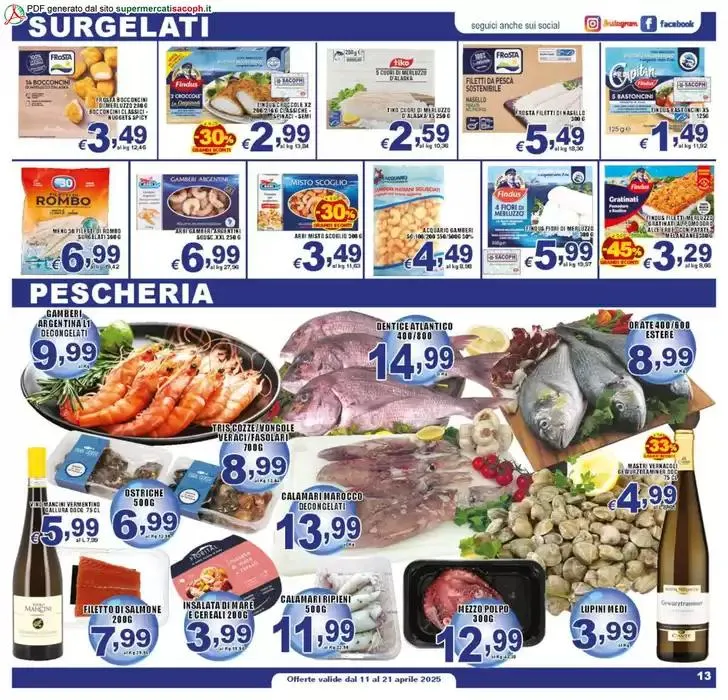 Buona Pasqua da 11 aprile a 21 aprile di 2025 - Pagina del volantino 13