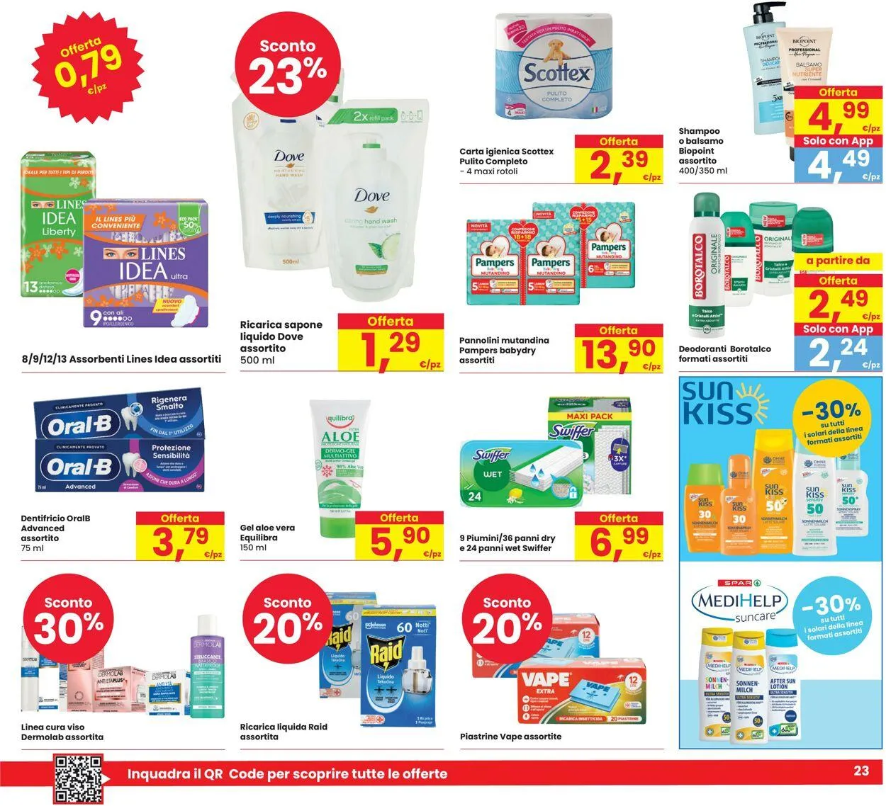 Eurospar Volantino attuale da 12 giugno a 25 giugno di 2025 - Pagina del volantino 23