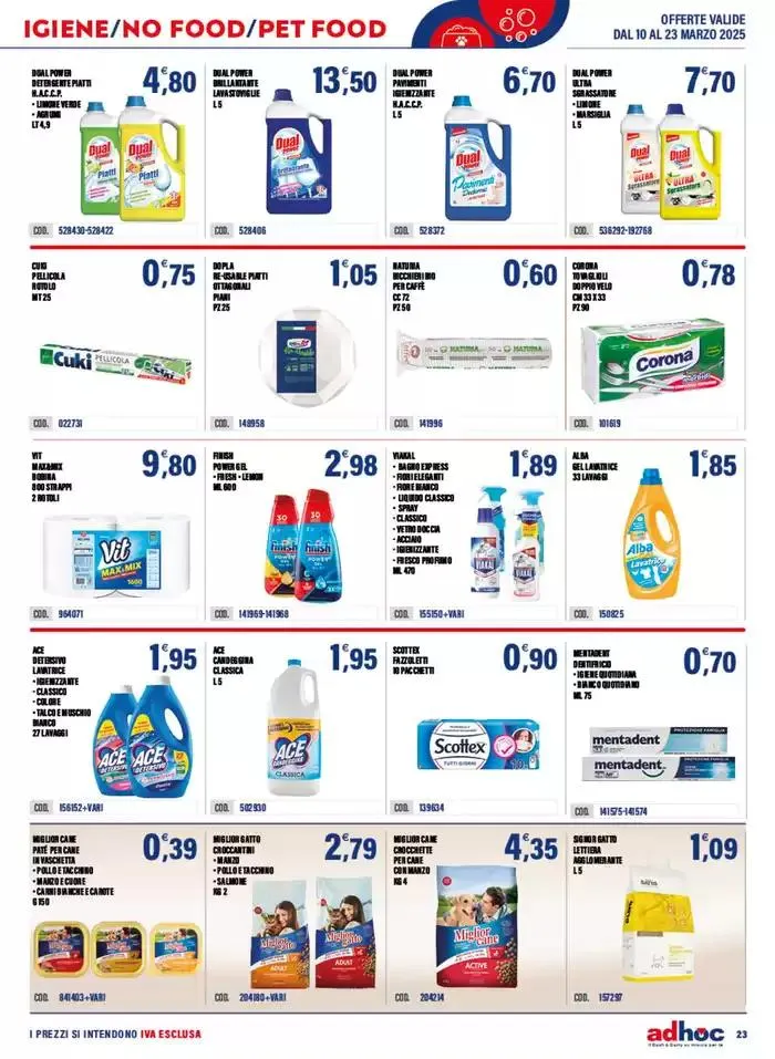 Offerte valide dal 10 al 23 marzo 2025 da 10 marzo a 23 marzo di 2025 - Pagina del volantino 23