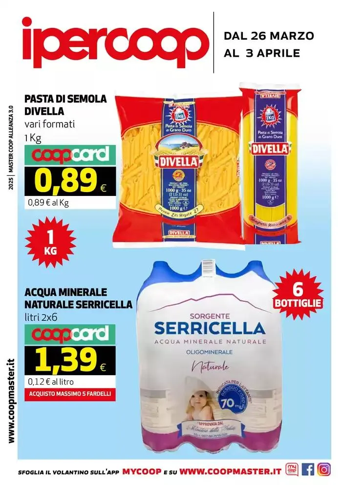 dal 26 marzo al 3 aprile da 26 marzo a 3 aprile di 2025 - Pagina del volantino 1