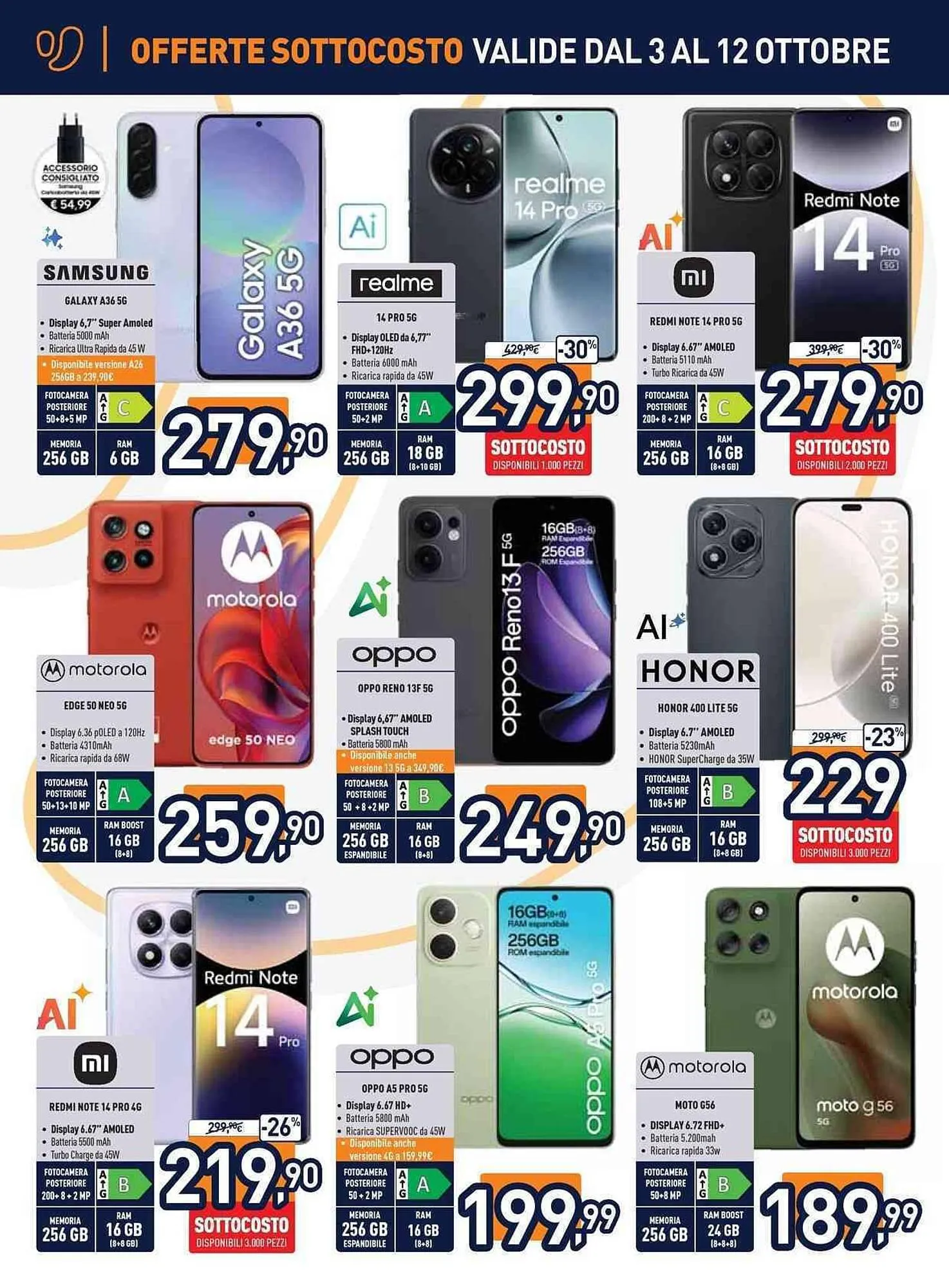 Volantino Unieuro da 3 ottobre a 13 ottobre di 2025 - Pagina del volantino 6