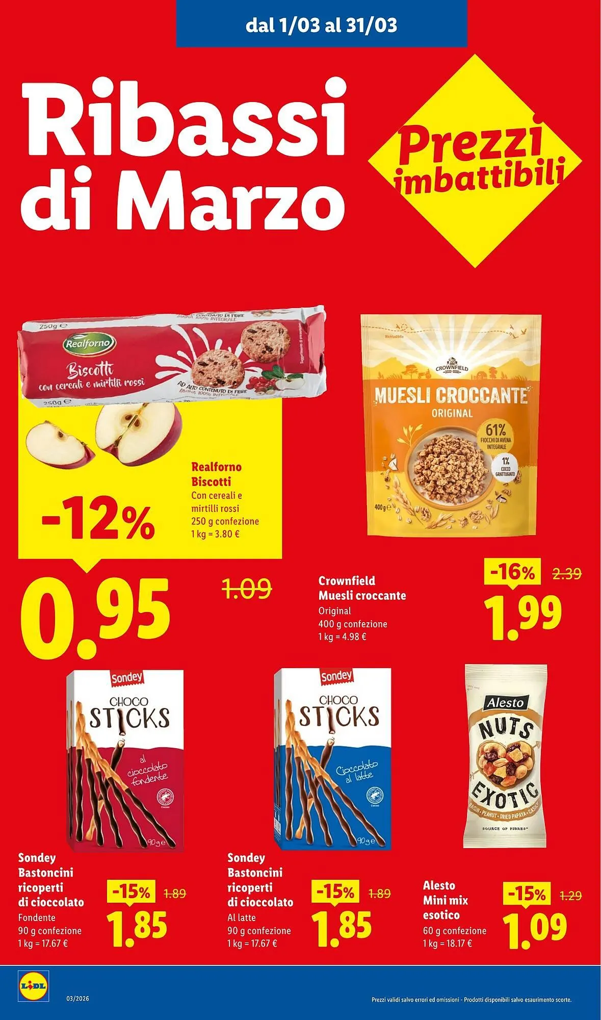 Volantino Lidl da 1 marzo a 31 marzo di 2026 - Pagina del volantino 10
