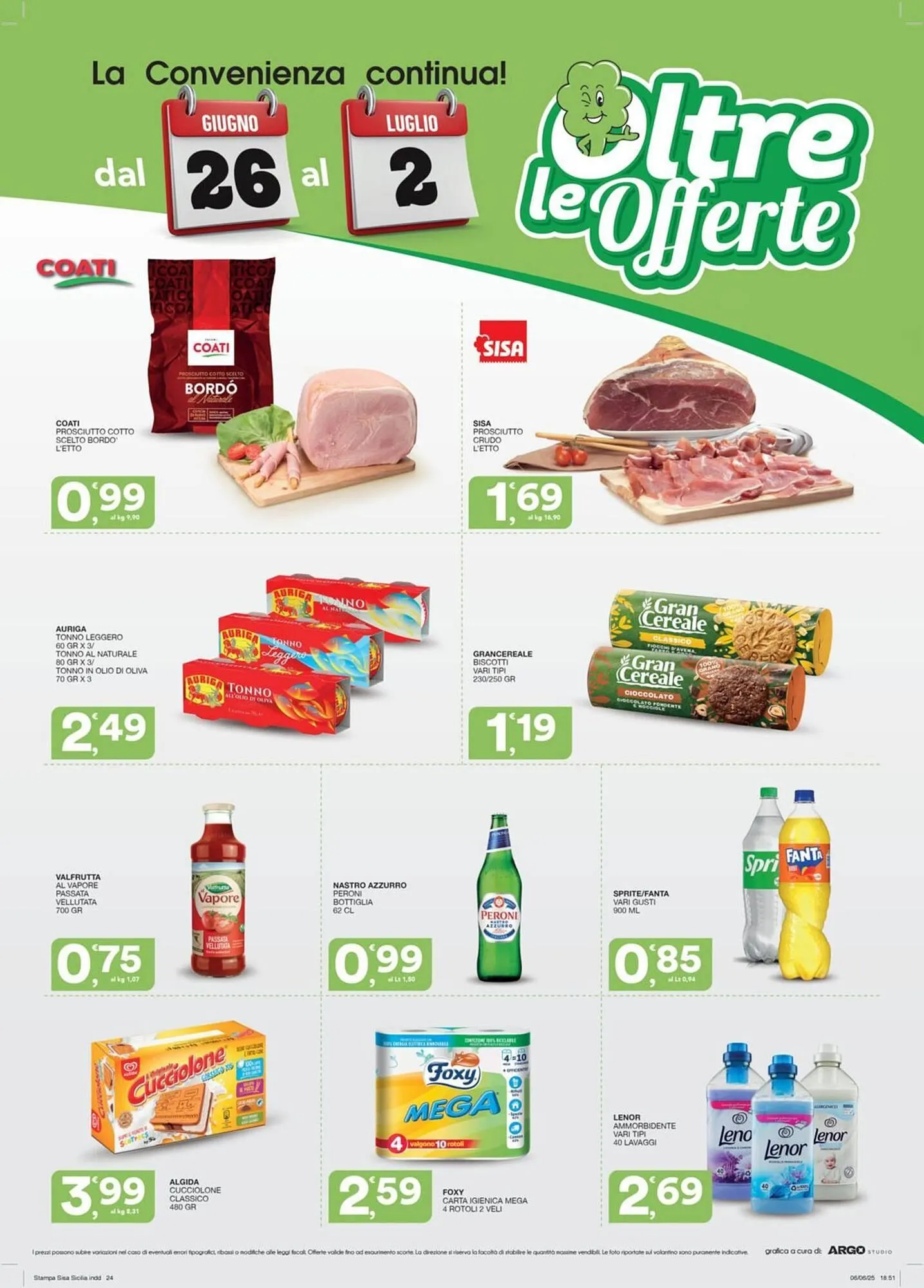 Volantino Sisa da 19 giugno a 2 luglio di 2025 - Pagina del volantino 24