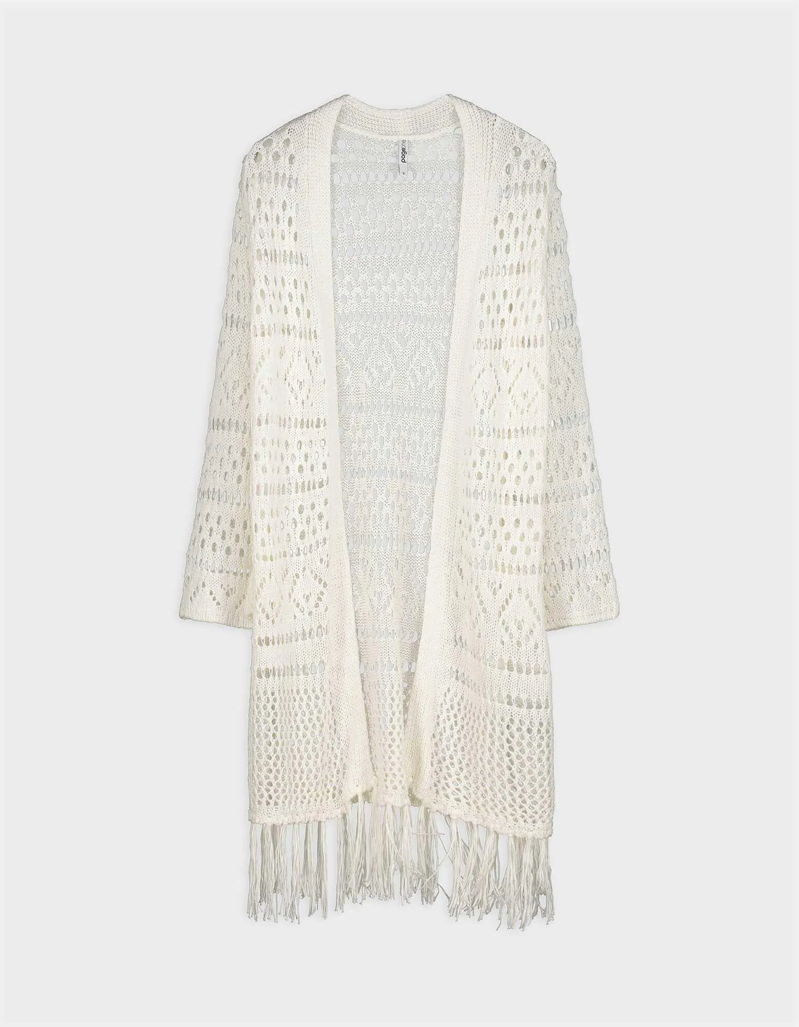 Cardigan - Senza chiusura - bianco