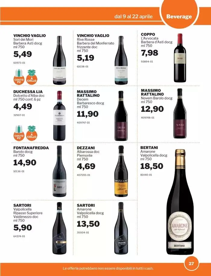 Promozioni da 9 aprile a 22 aprile di 2025 - Pagina del volantino 27