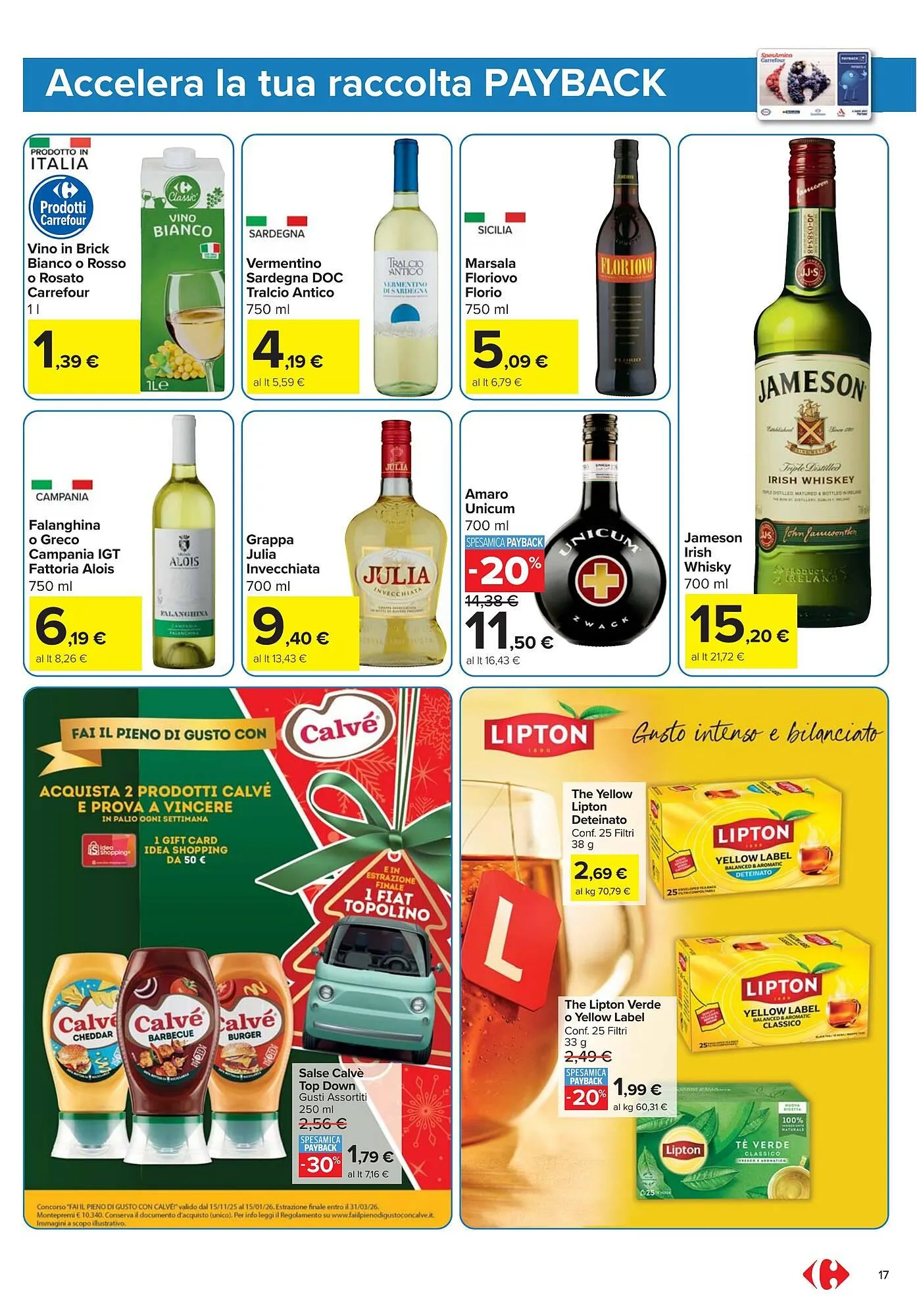 Volantino Carrefour Market da 2 dicembre a 31 dicembre di 2025 - Pagina del volantino 17