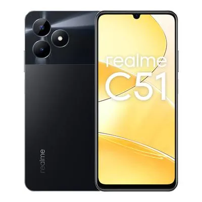 REALME C51 CARBON BLACK(128GB 4GB) INT+NFC