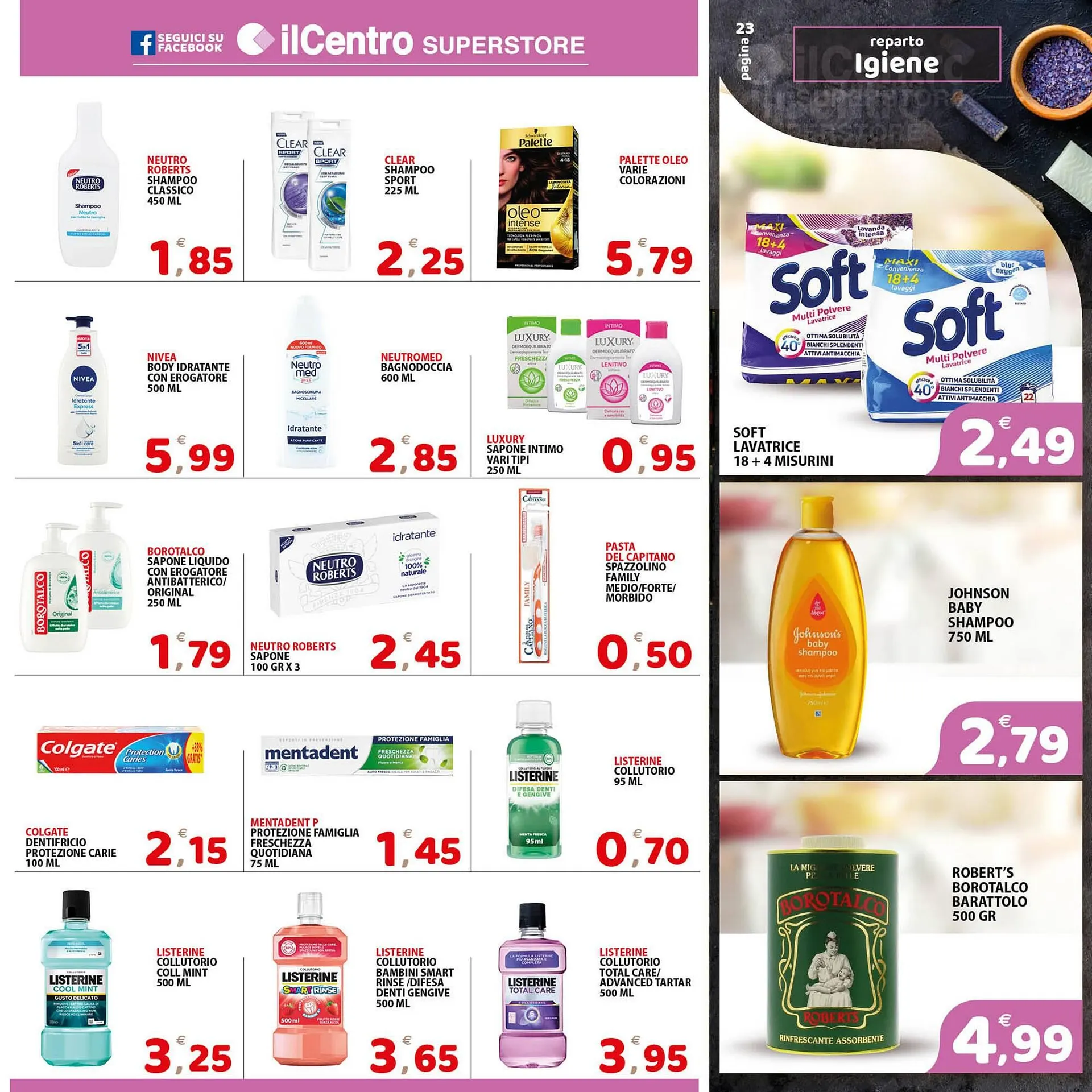Volantino Il Centro Superstore da 22 gennaio a 4 febbraio di 2025 - Pagina del volantino 23