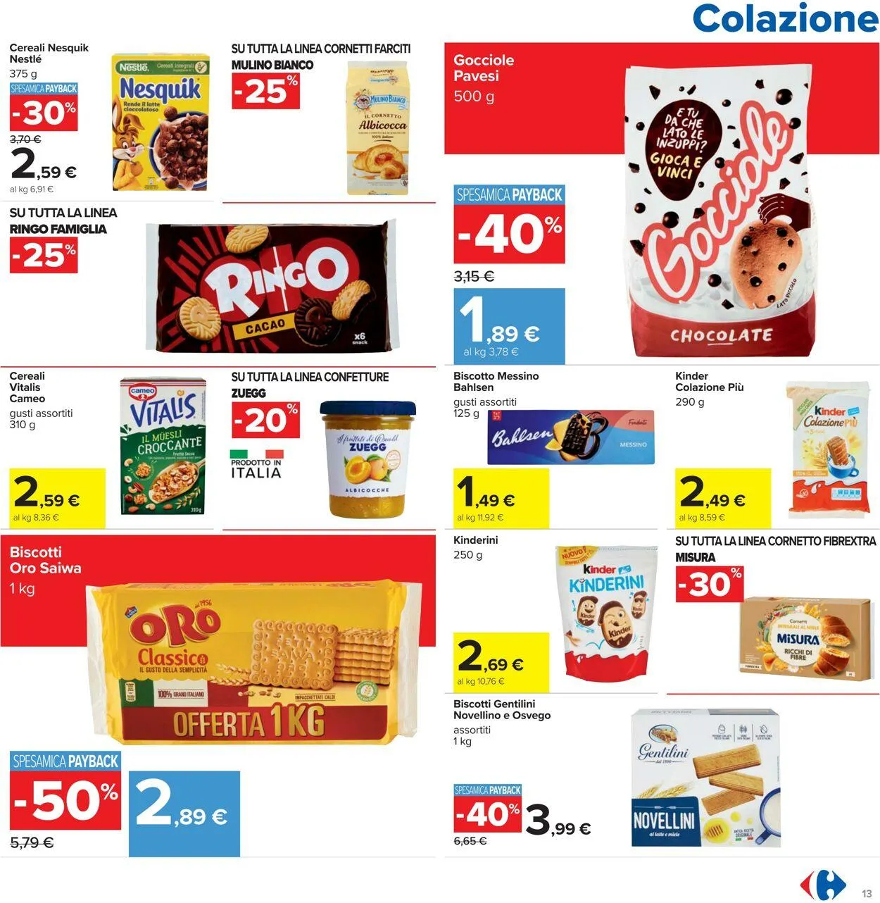 Carrefour Volantino attuale da 23 ottobre a 6 novembre di 2025 - Pagina del volantino 13