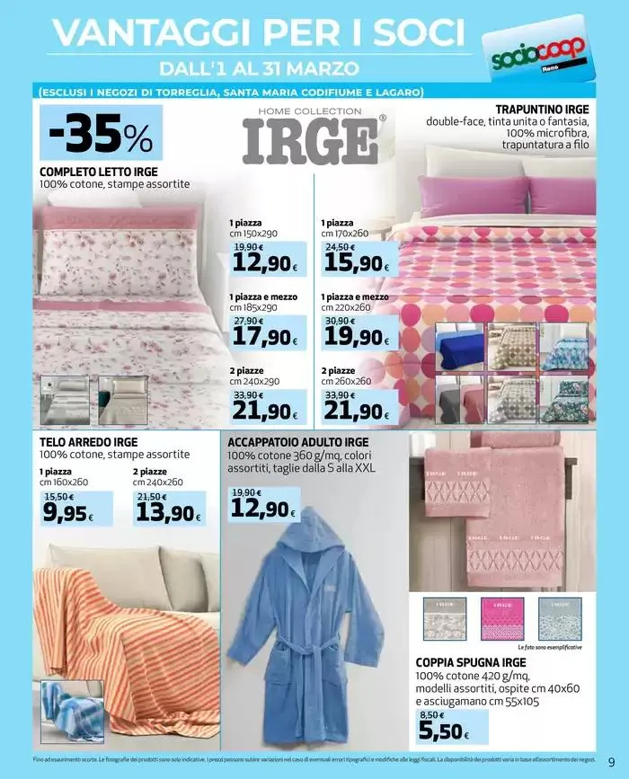 if these information can you help you because i'm very confused about this retailer. da 20 marzo a 26 marzo di 2025 - Pagina del volantino 9