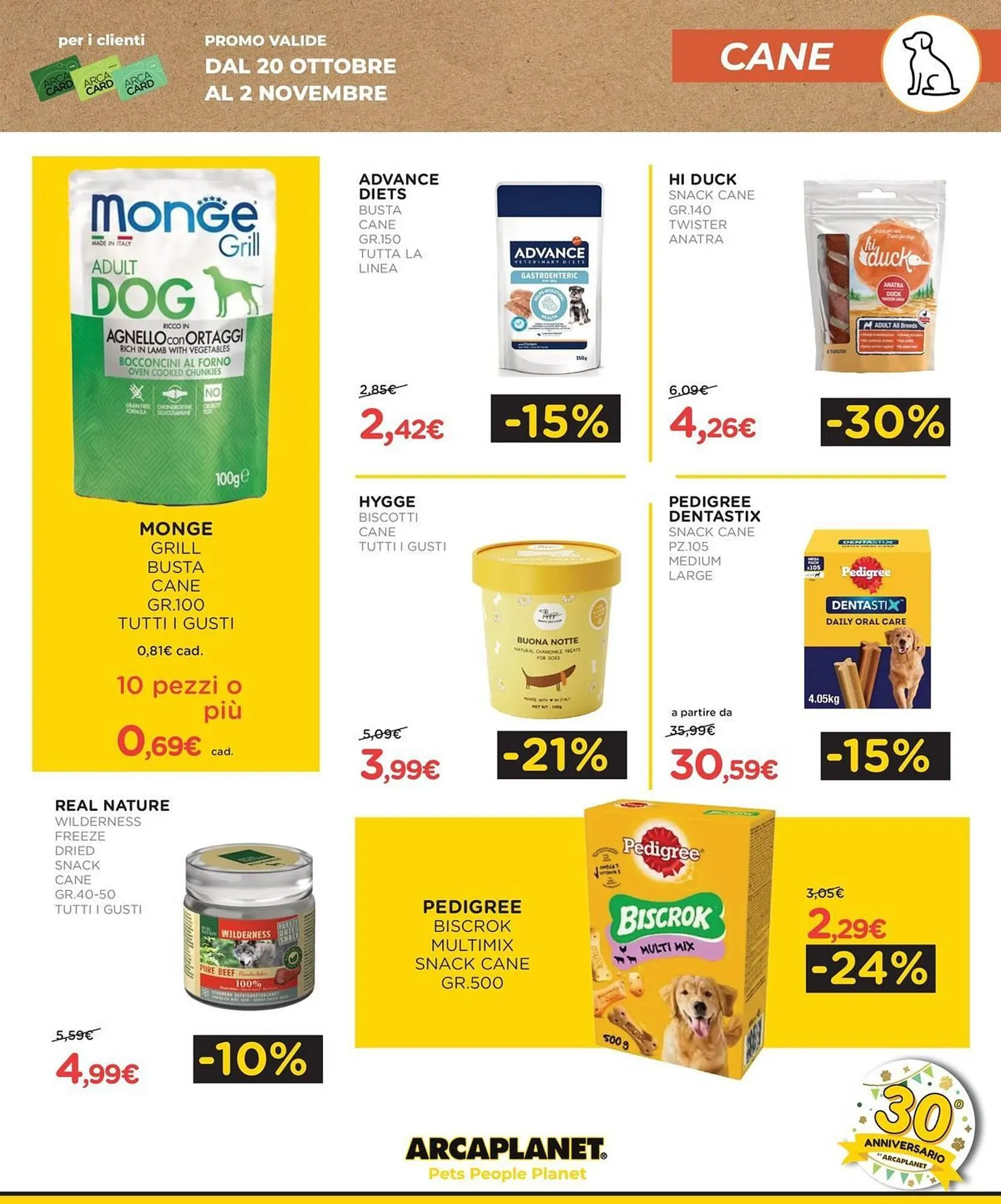 Volantino Arcaplanet da 20 ottobre a 2 novembre di 2025 - Pagina del volantino 15