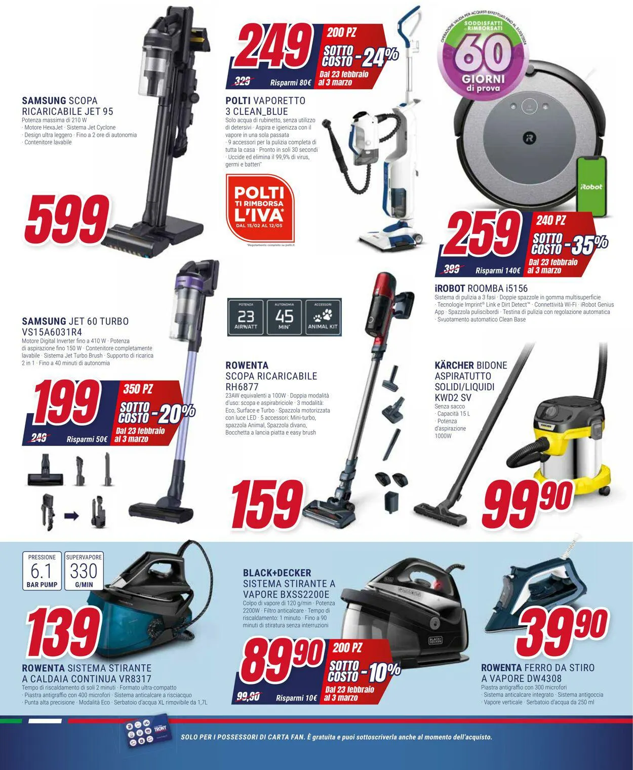 Trony - Roma Volantino attuale da 23 febbraio a 7 marzo di 2024 - Pagina del volantino 22