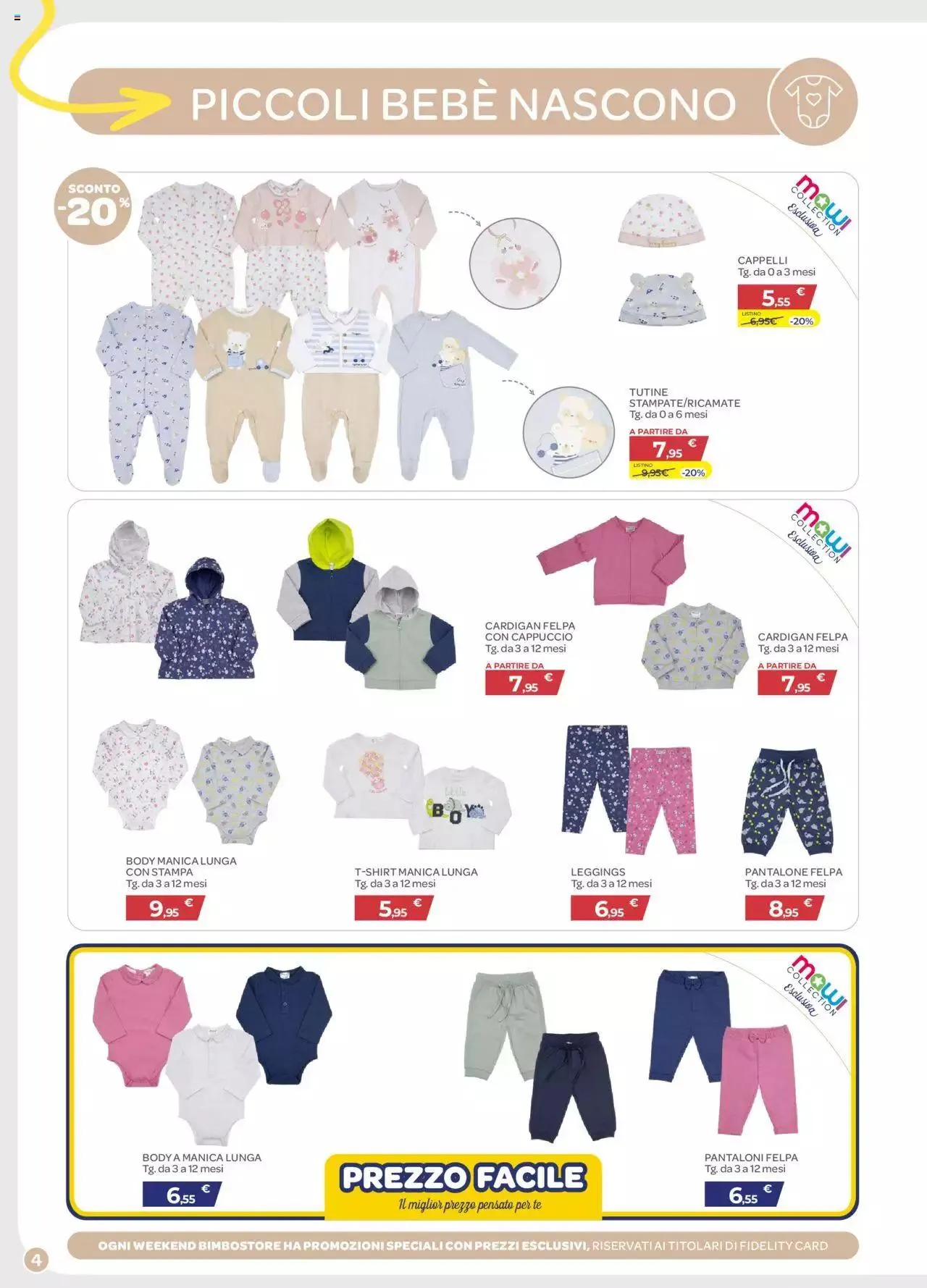 Volantino Bimbo store da 8 febbraio a 29 febbraio di 2024 - Pagina del volantino 4