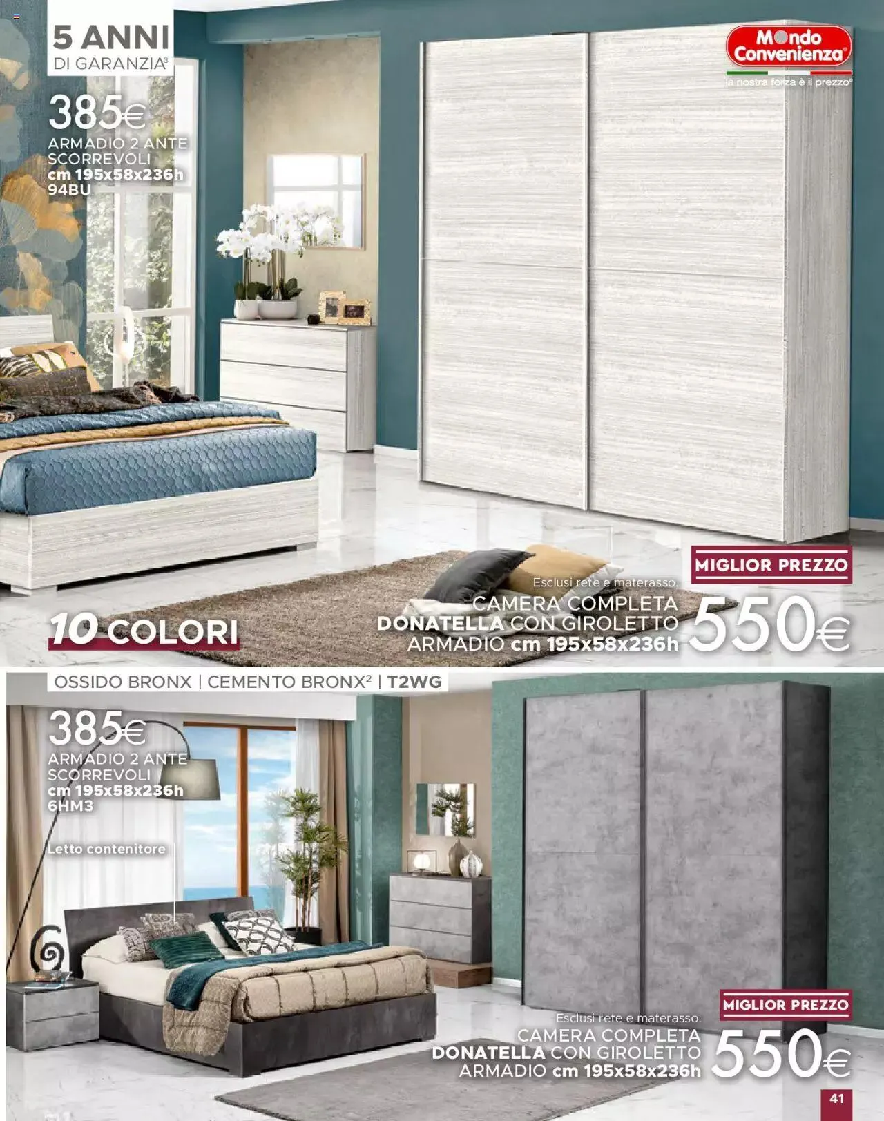 Volantino Mondo Convenienza da 1 ottobre a 31 dicembre di 2023 - Pagina del volantino 43