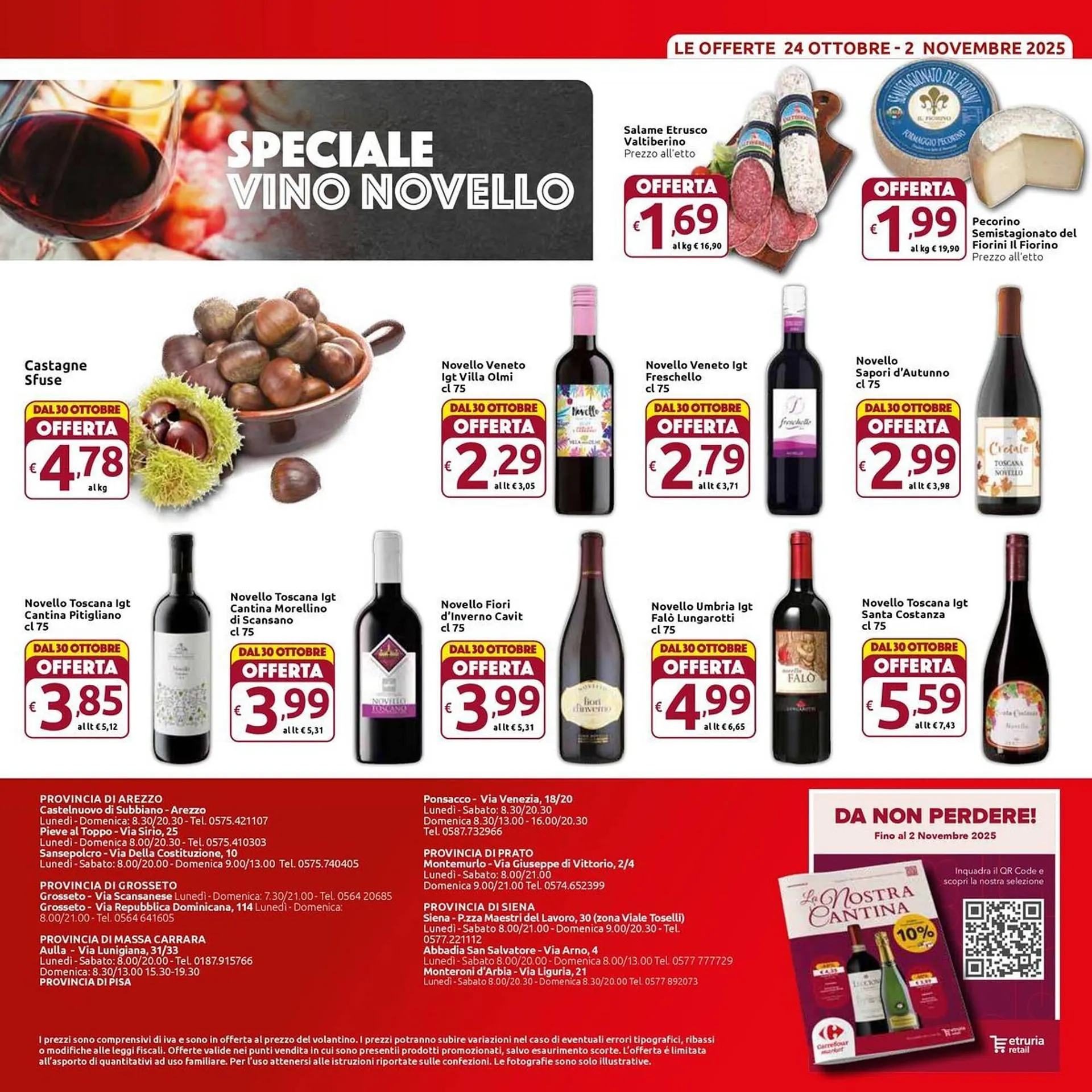 Volantino Carrefour Market da 24 ottobre a 2 novembre di 2025 - Pagina del volantino 24