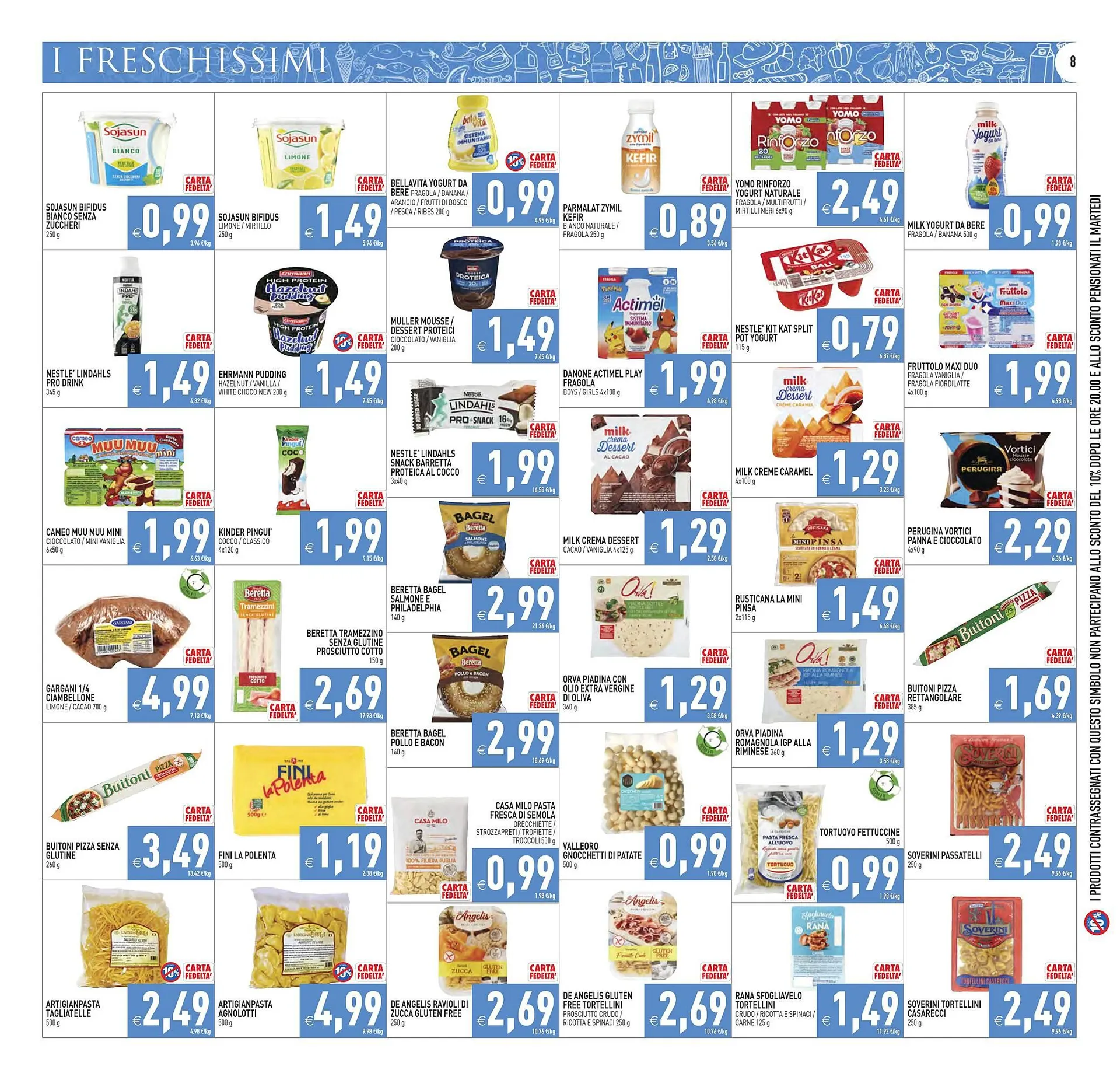 Volantino Supermercati Agorà da 17 marzo a 25 marzo di 2026 - Pagina del volantino 8
