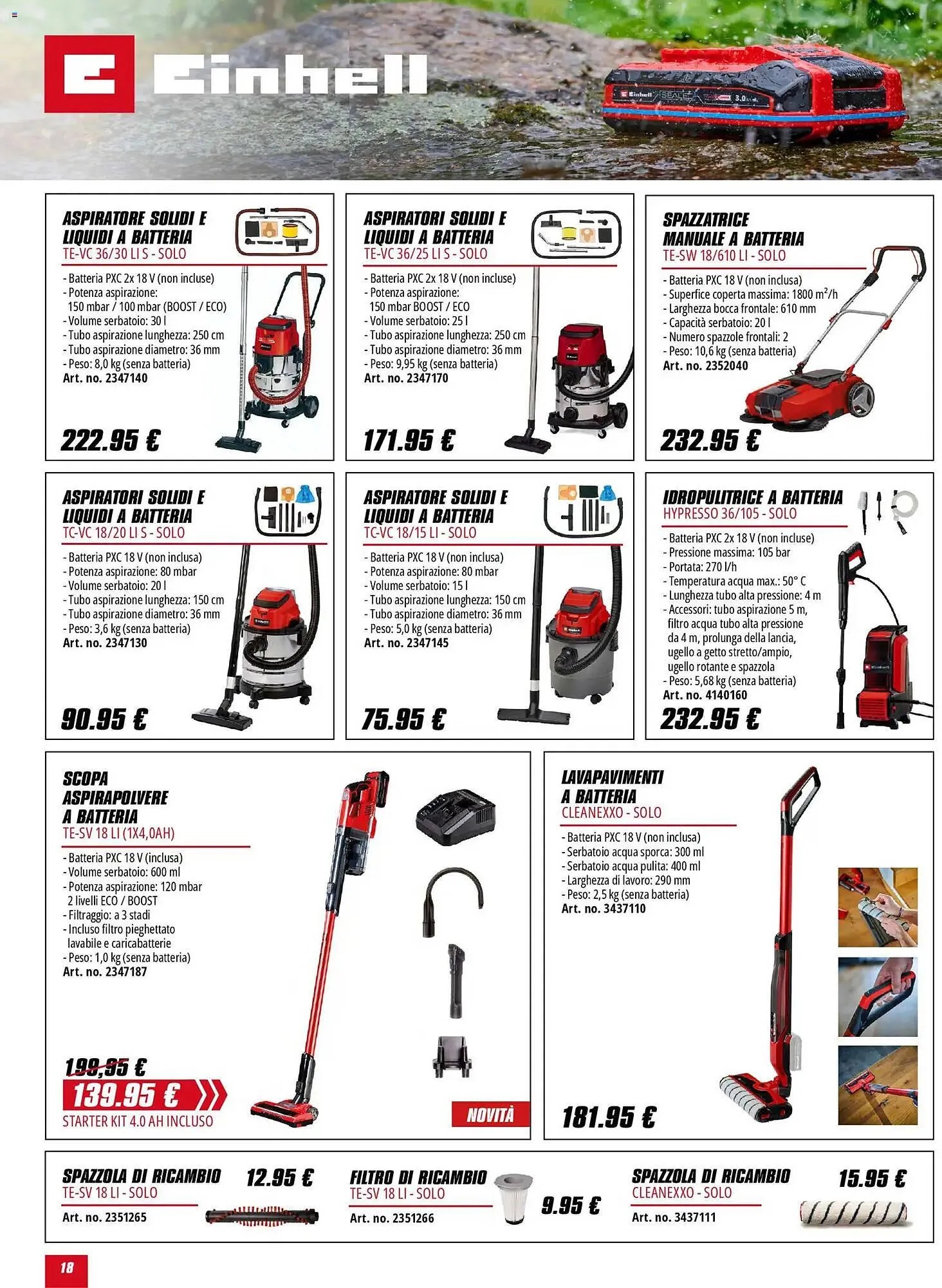 Volantino Einhell da 2 febbraio a 31 maggio di 2026 - Pagina del volantino 18