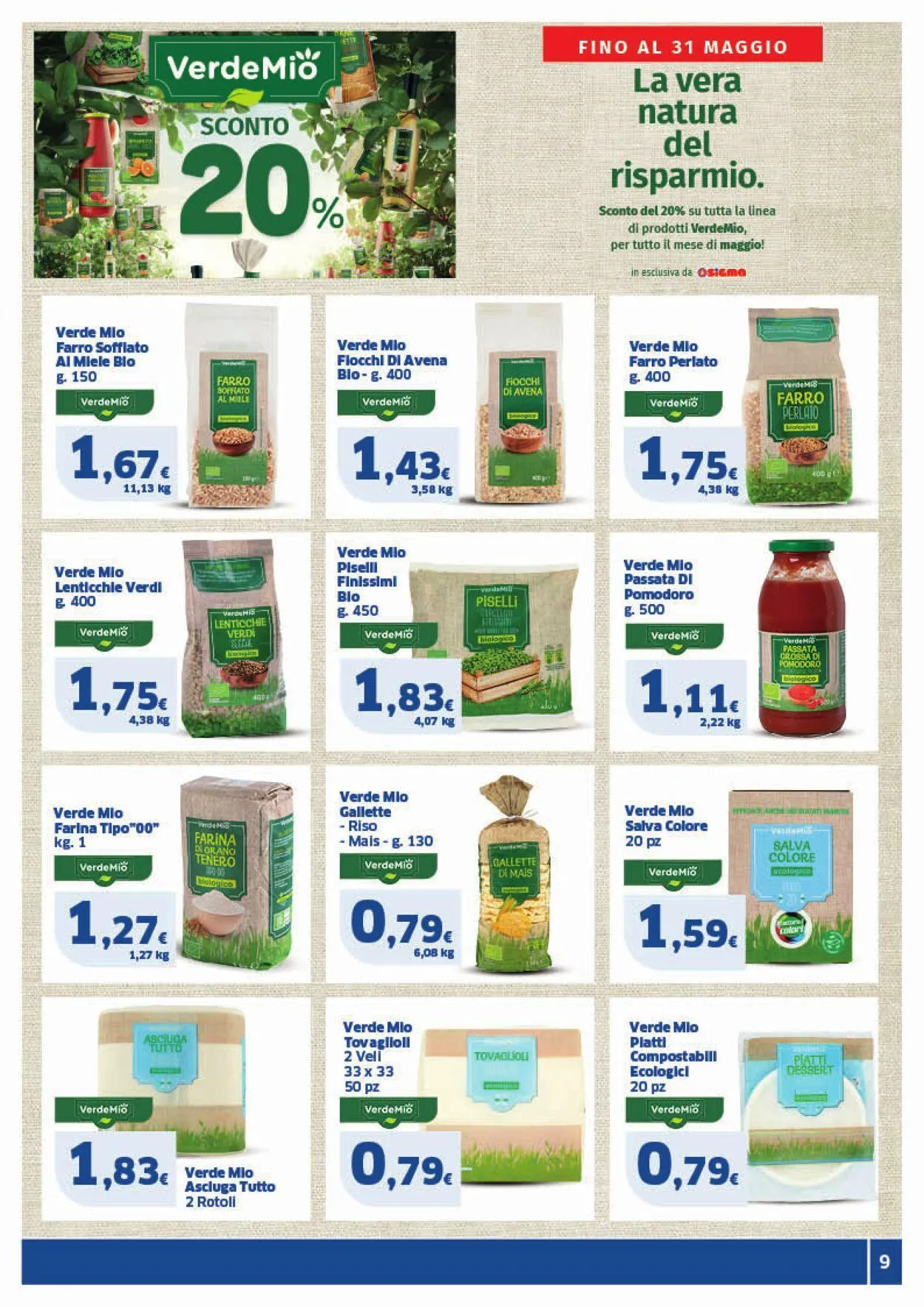 Sigma - Napoli Volantino attuale da 23 maggio a 1 giugno di 2025 - Pagina del volantino 9