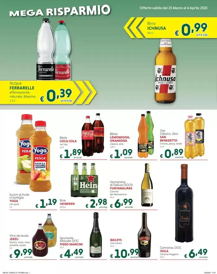 Offerte valide dal 25 marzo al 6 aprile da 25 marzo a 6 aprile di 2025 - Pagina del volantino 6
