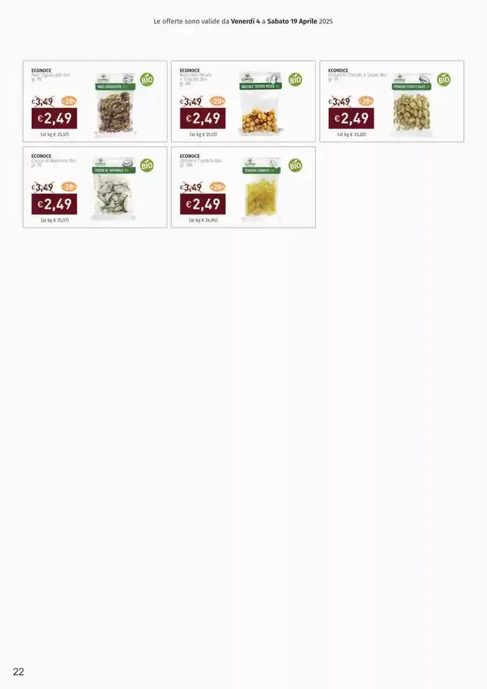Per Pasqua solo eccellenze! da 4 aprile a 19 aprile di 2025 - Pagina del volantino 22